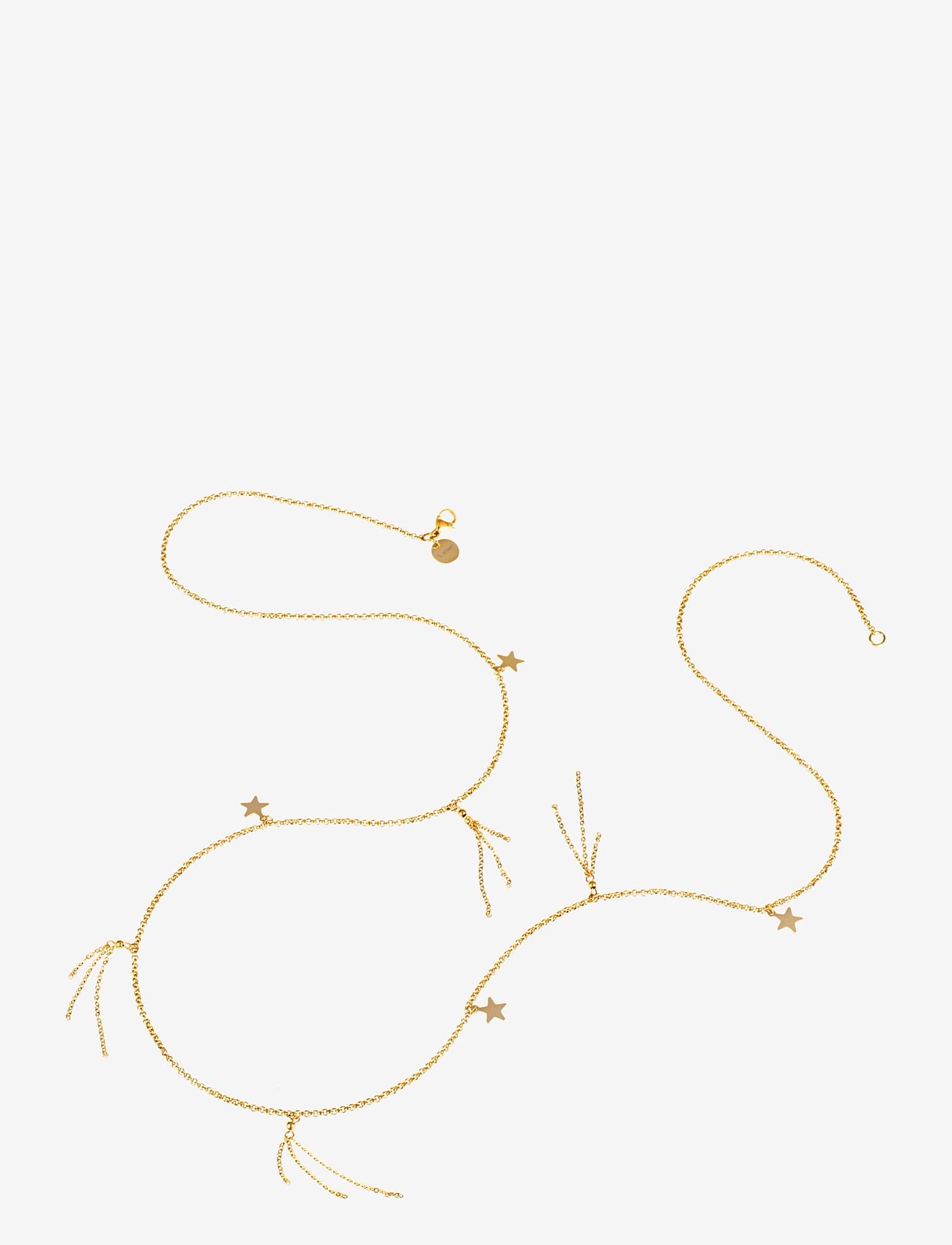 By Jolima - Long star necklace - Ķēdīšu kaklarotas - gold - 1