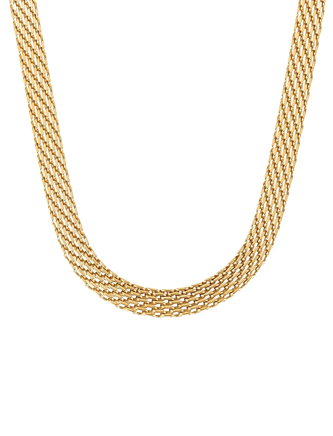 By Jolima - Florens classic necklace - konfirmationstøj - gold - 1