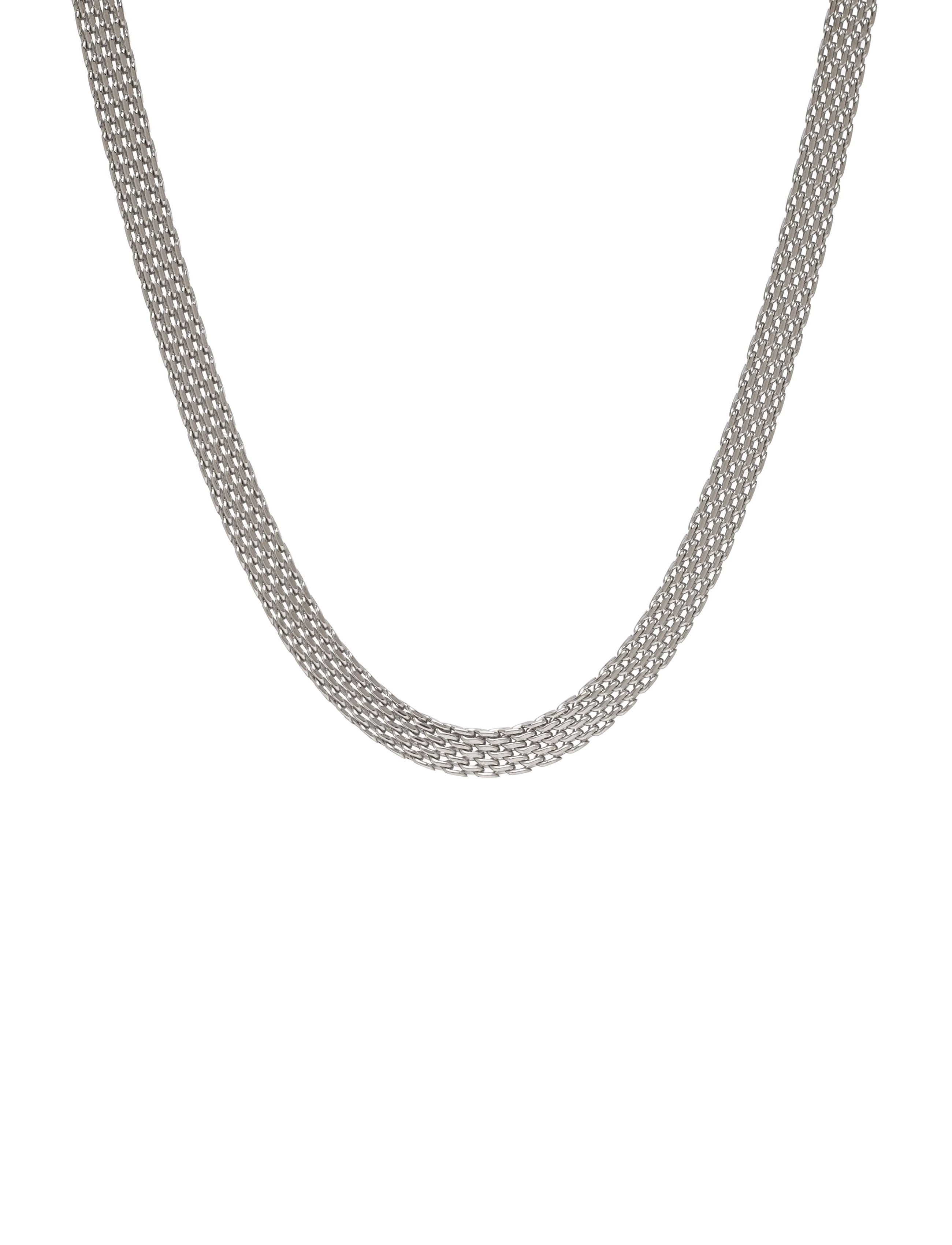 By Jolima Florens Classic Necklace, One Size 45 cm, Silver, Halskæder > Kædehalskæder, Dame