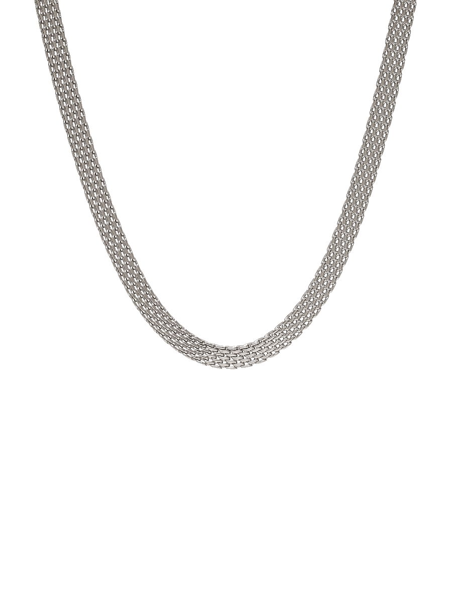 By Jolima - Florens classic necklace - grandinėlės ant kaklo - silver - 0