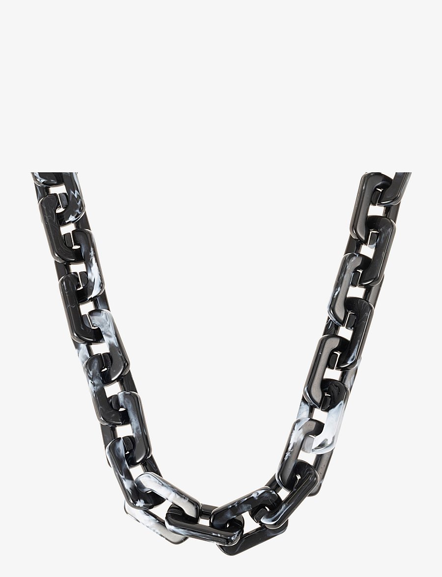 By Jolima - Varenna necklace, black - konfirmationstøj - black - 0
