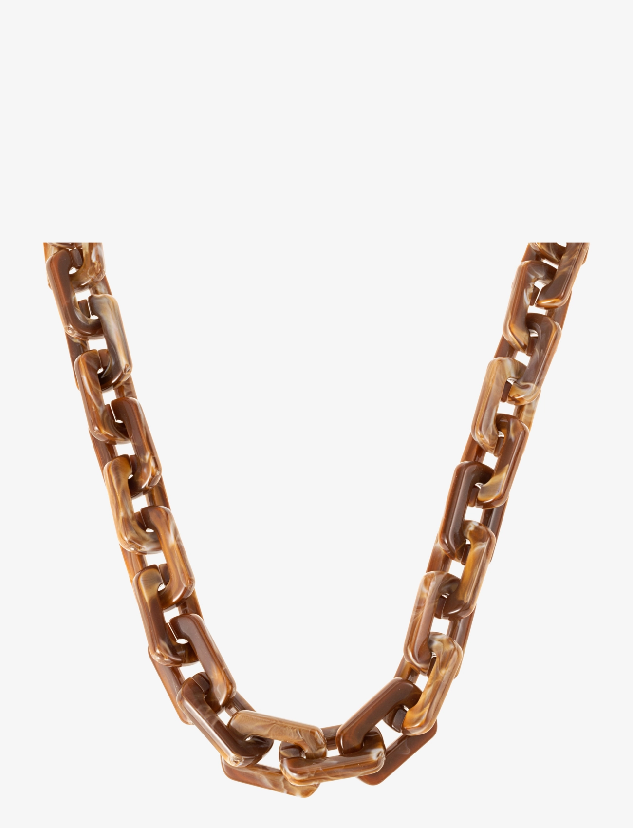 By Jolima Varenna Necklace, Black, One Size, Necklaces, Braun - Chain Frauen