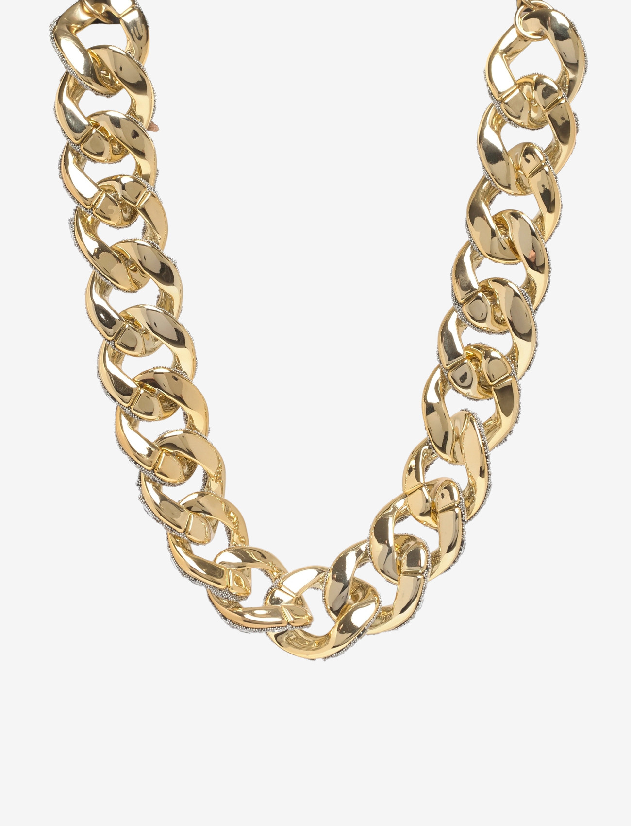 By Jolima - Sparkle crystal necklace silver - kaelaketid - gold - 1