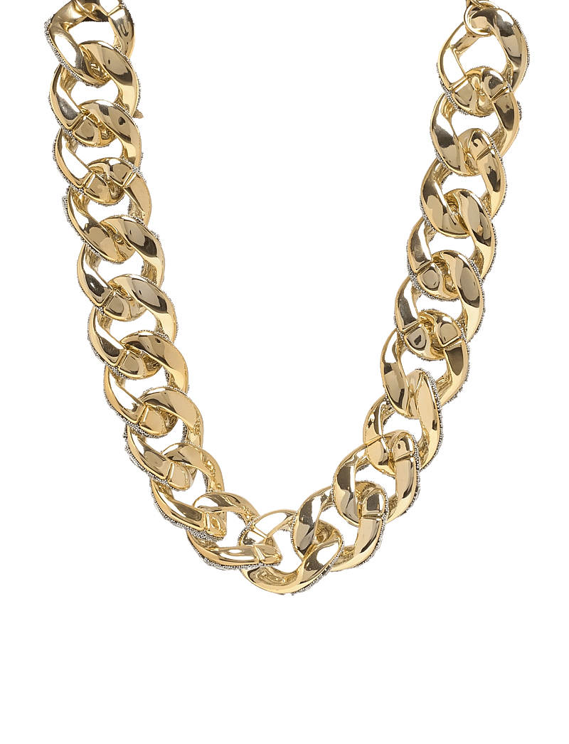 By Jolima - Sparkle crystal necklace silver - kaelaketid - gold - 1