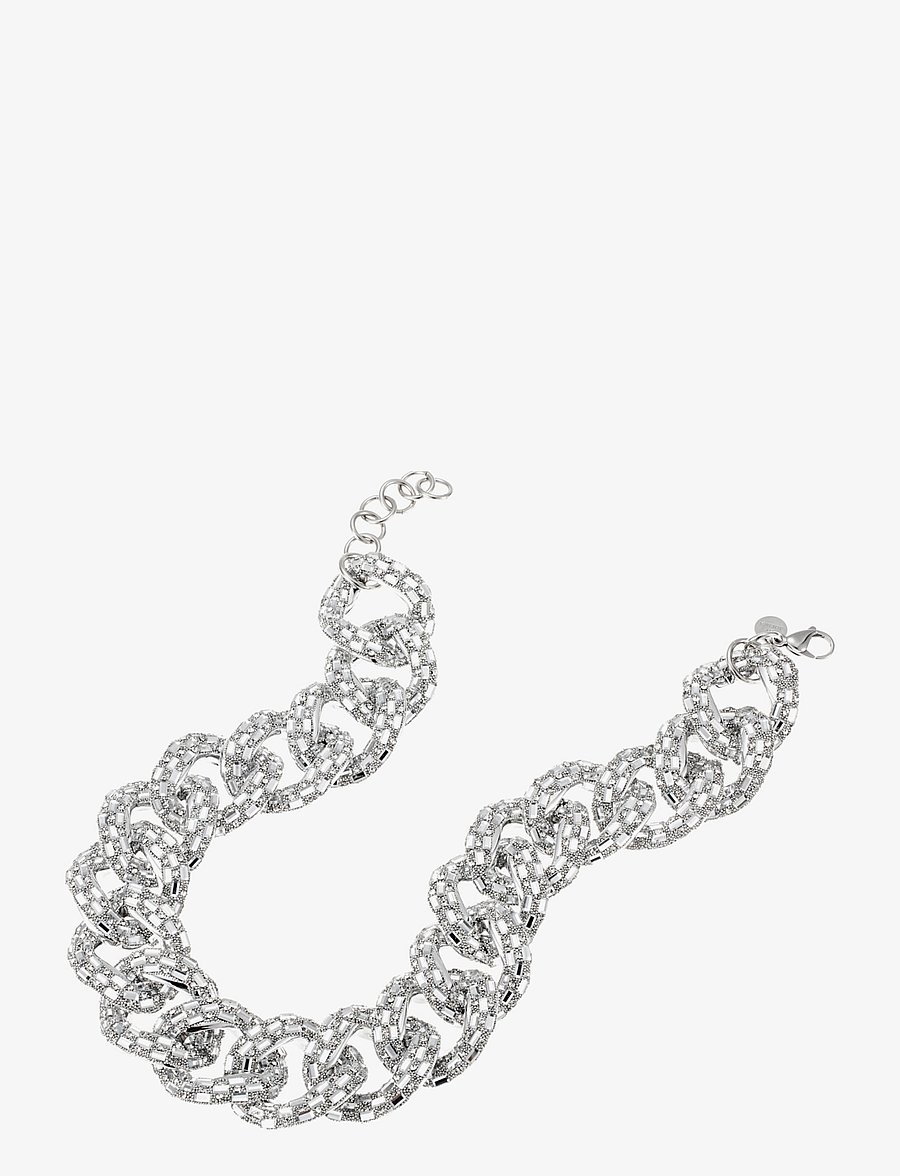 By Jolima - Sparkle Crystal Necklace - halsketten - silver - 2