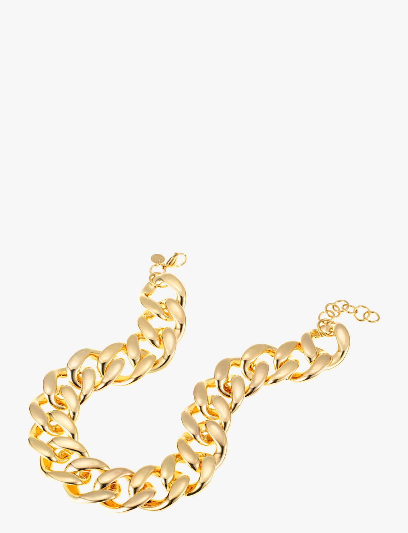 By Jolima - Madrid necklace silver - grandininiai karoliai - gold - 2