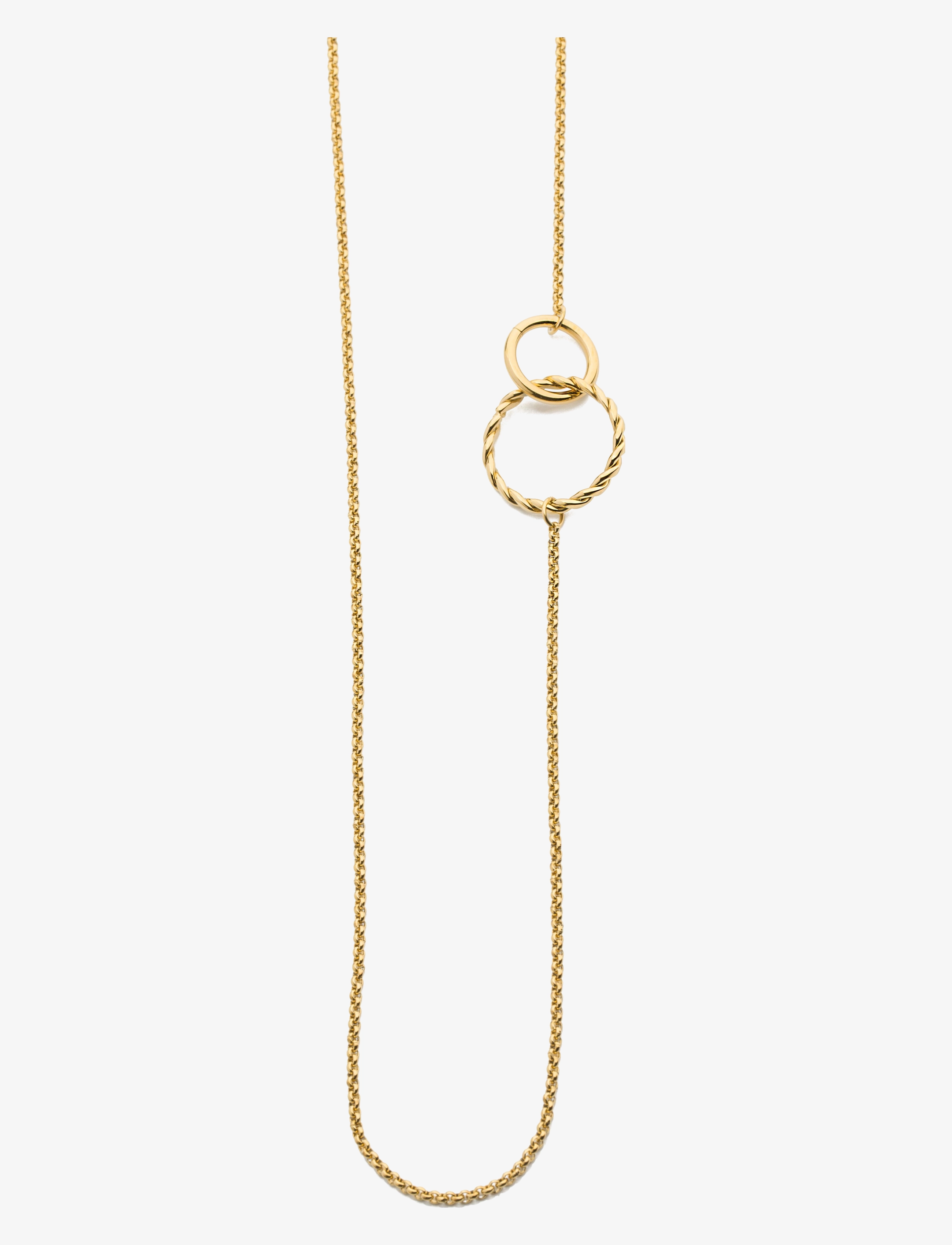By Jolima - Twin necklace, Gold - gold - 1