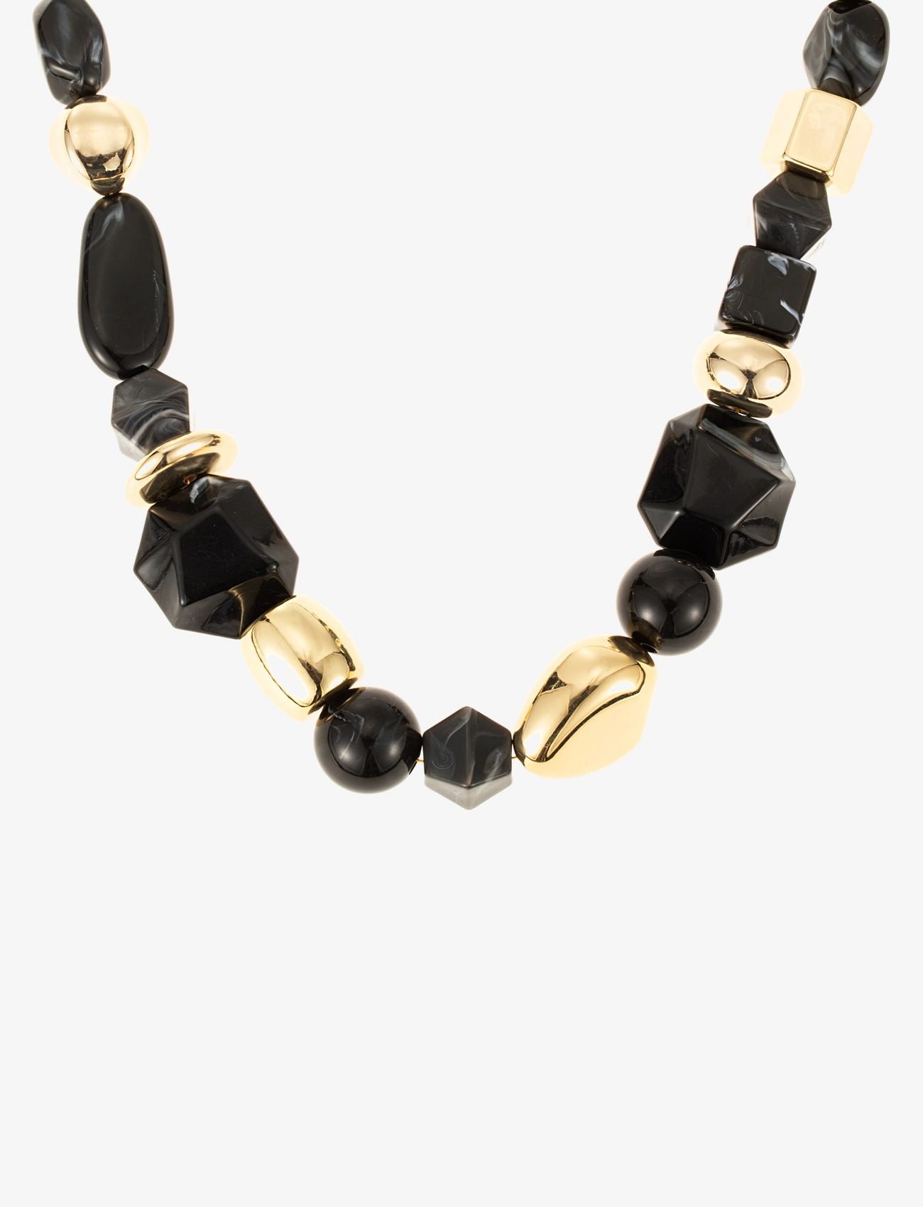 BY JOLIMA Lolla Chunky Kette Beige Schwarz - One Size - Damen