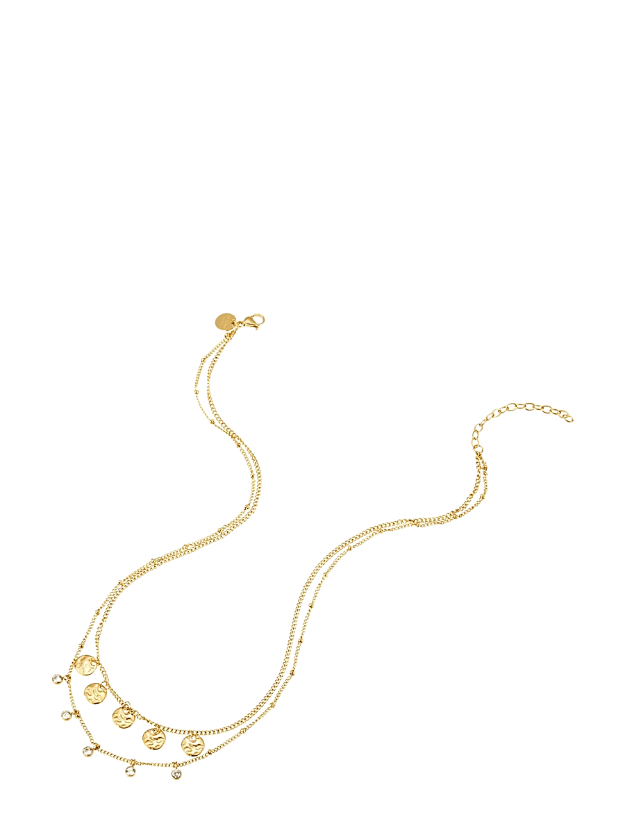 By Jolima - Amalfi double layer necklace - colliers chaîne - gold - 2
