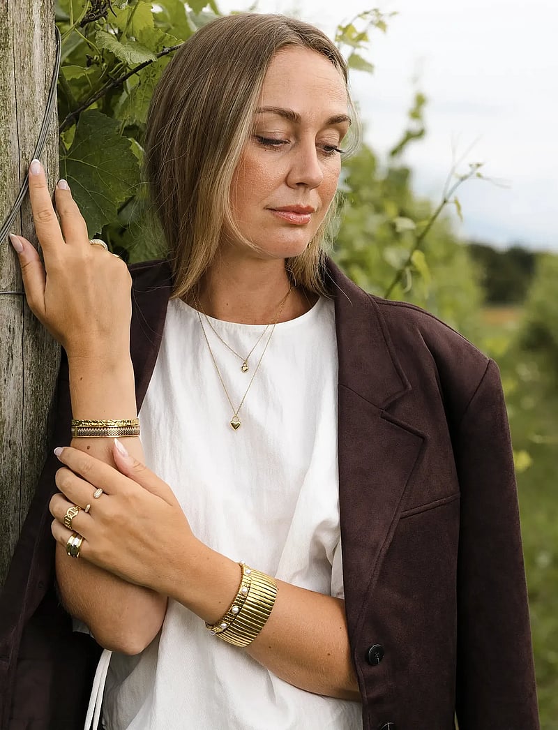 By Jolima - heart locker necklace - ketten mit anhänger - gold - 3