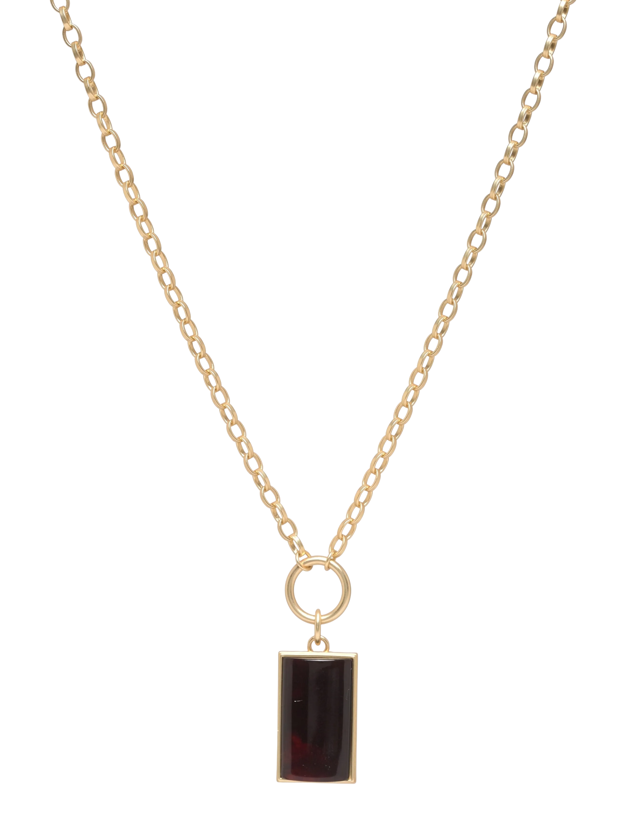 By Jolima Como Necklace - Statement-Ketten - BROWN / brown