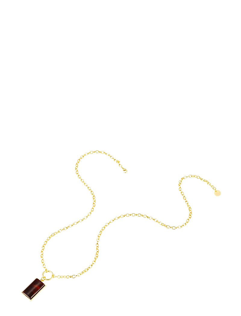 By Jolima - Como Necklace - statement-ketten - brown - 2