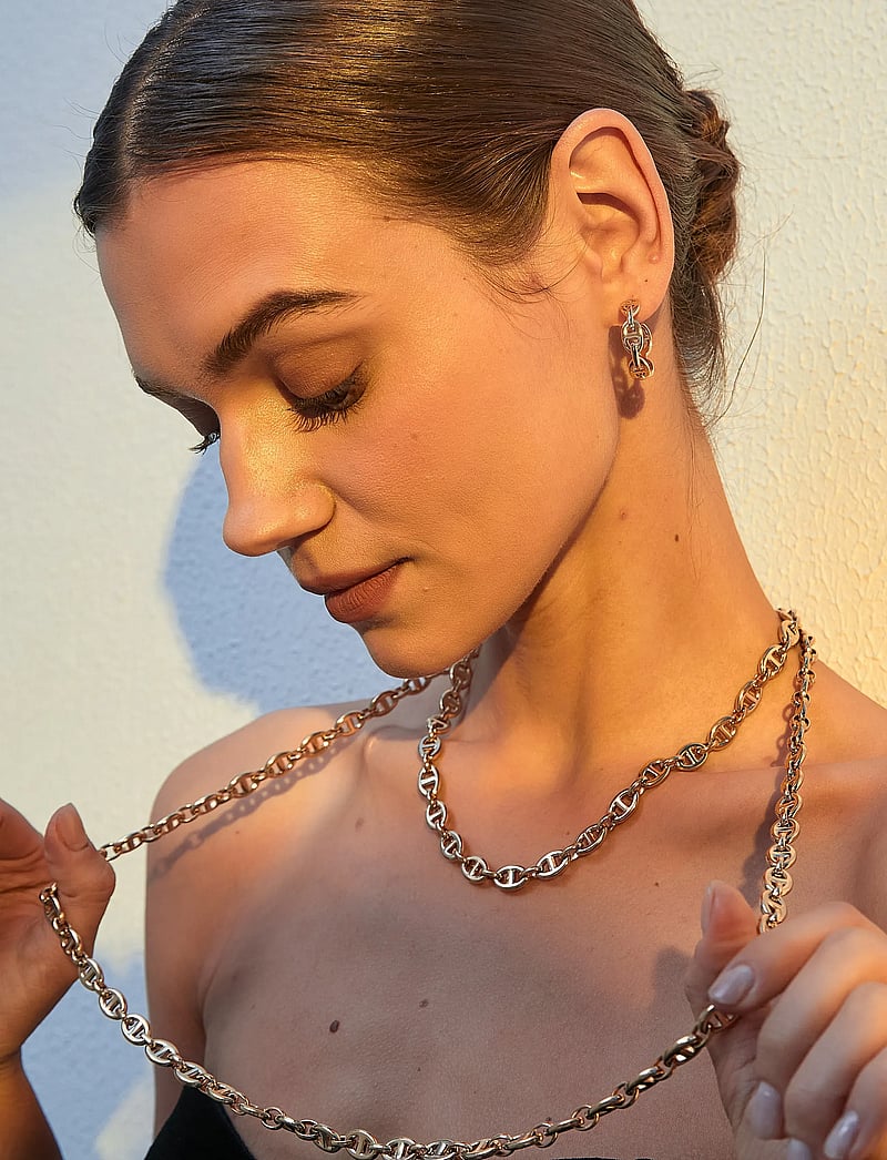 By Jolima - Celine chain necklace 45 - halsketten - gold - 3