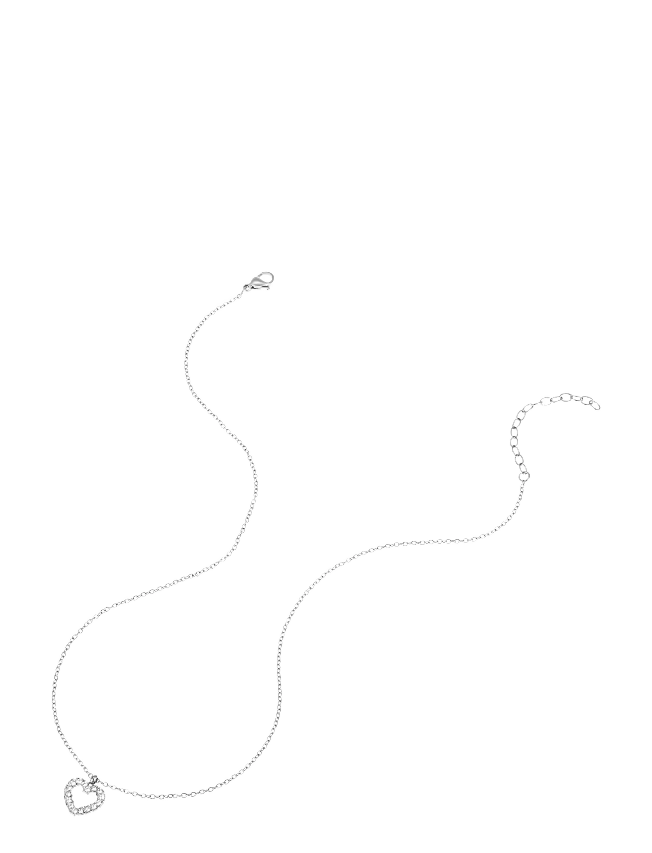 By Jolima - Valentina necklace - festtøj til outletpriser - steel - 2