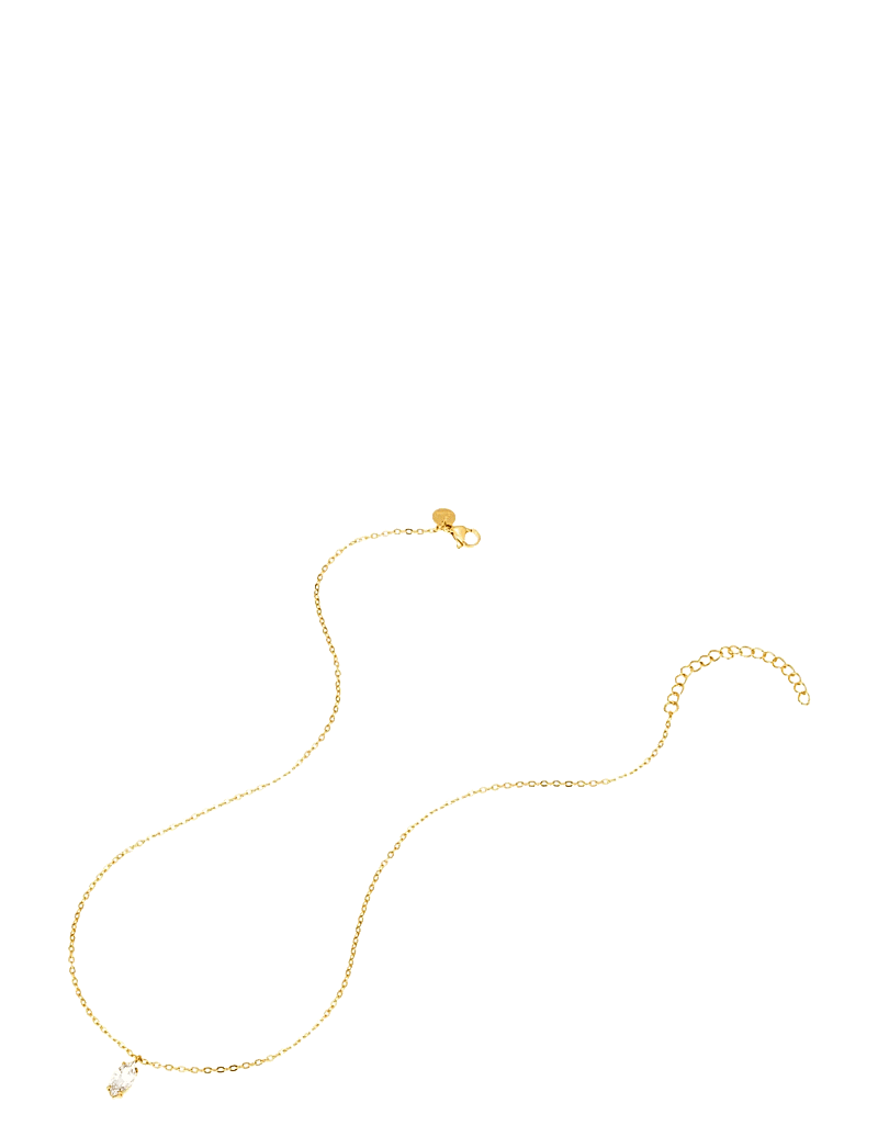 By Jolima - Teardrop necklace - halsketten - gold - 2