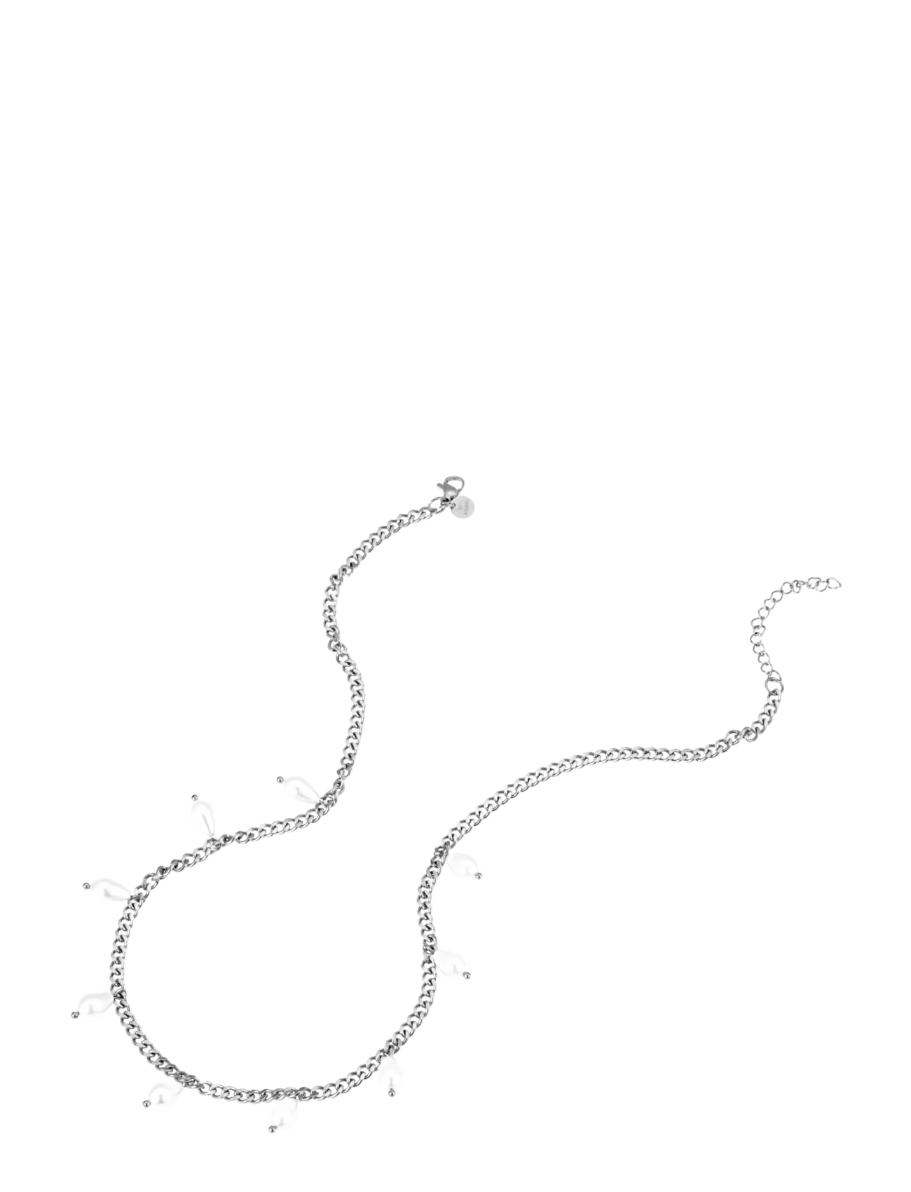By Jolima - Sanremo charm necklace steel - kedjehalsband - silver - 1