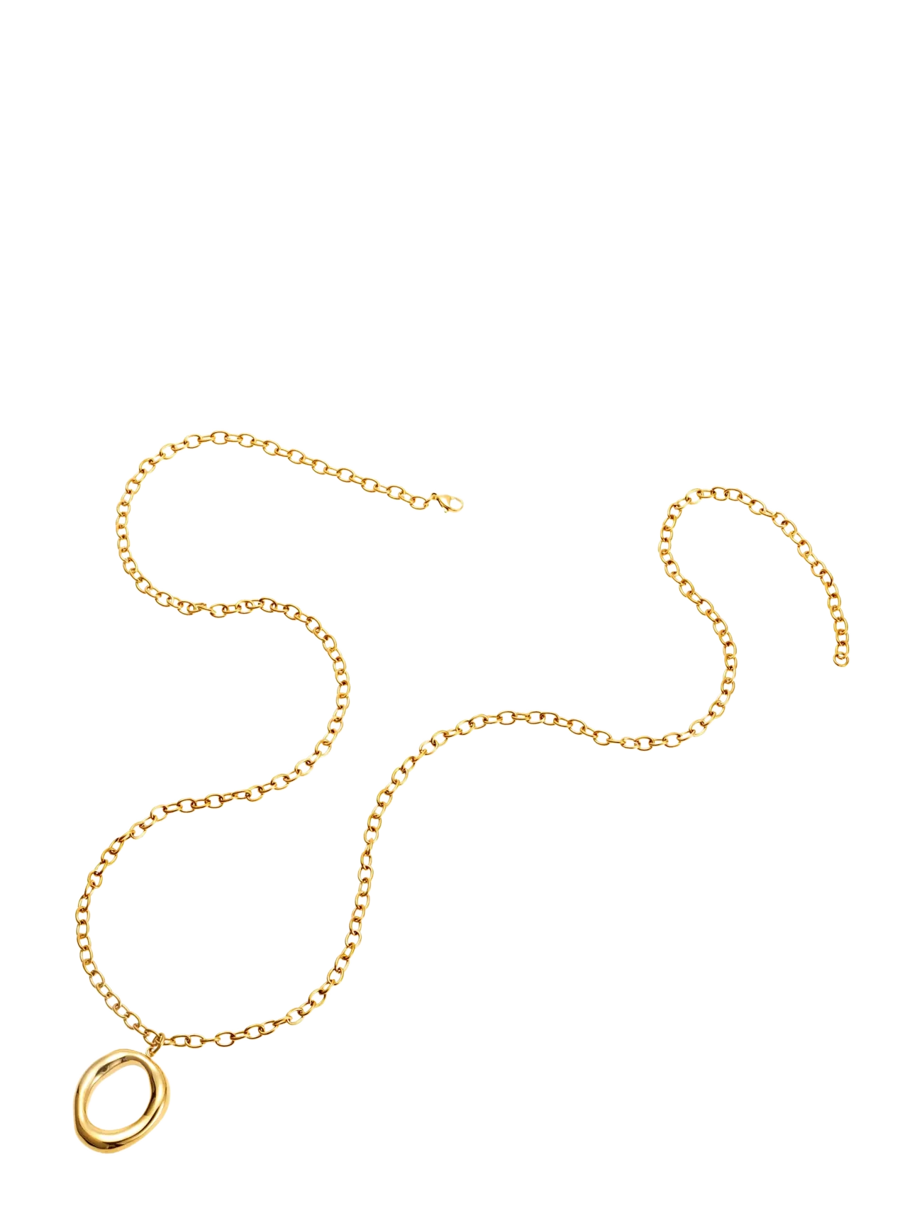 By Jolima - Halo chain necklace - kedjehalsband - gold - 1