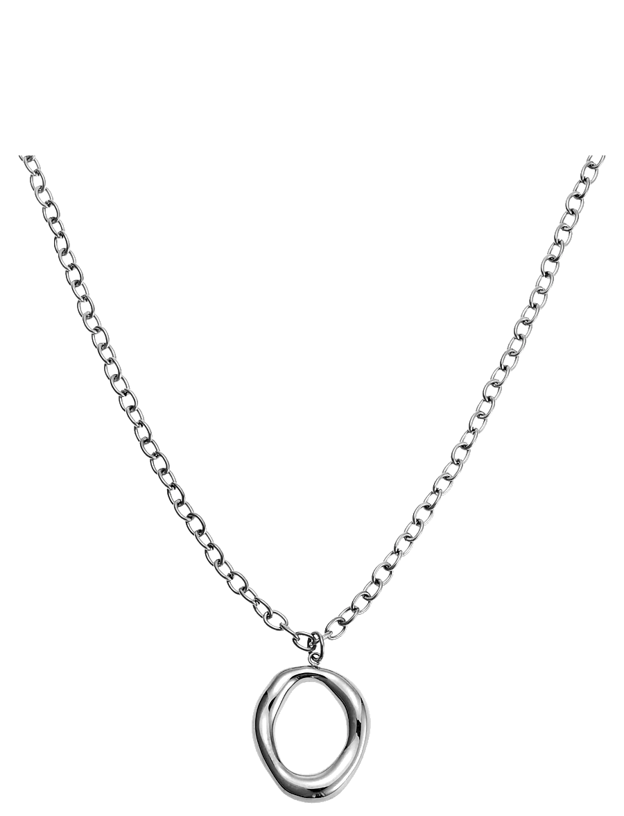 By Jolima - Halo chain necklace - kaelaketid - silver - 0
