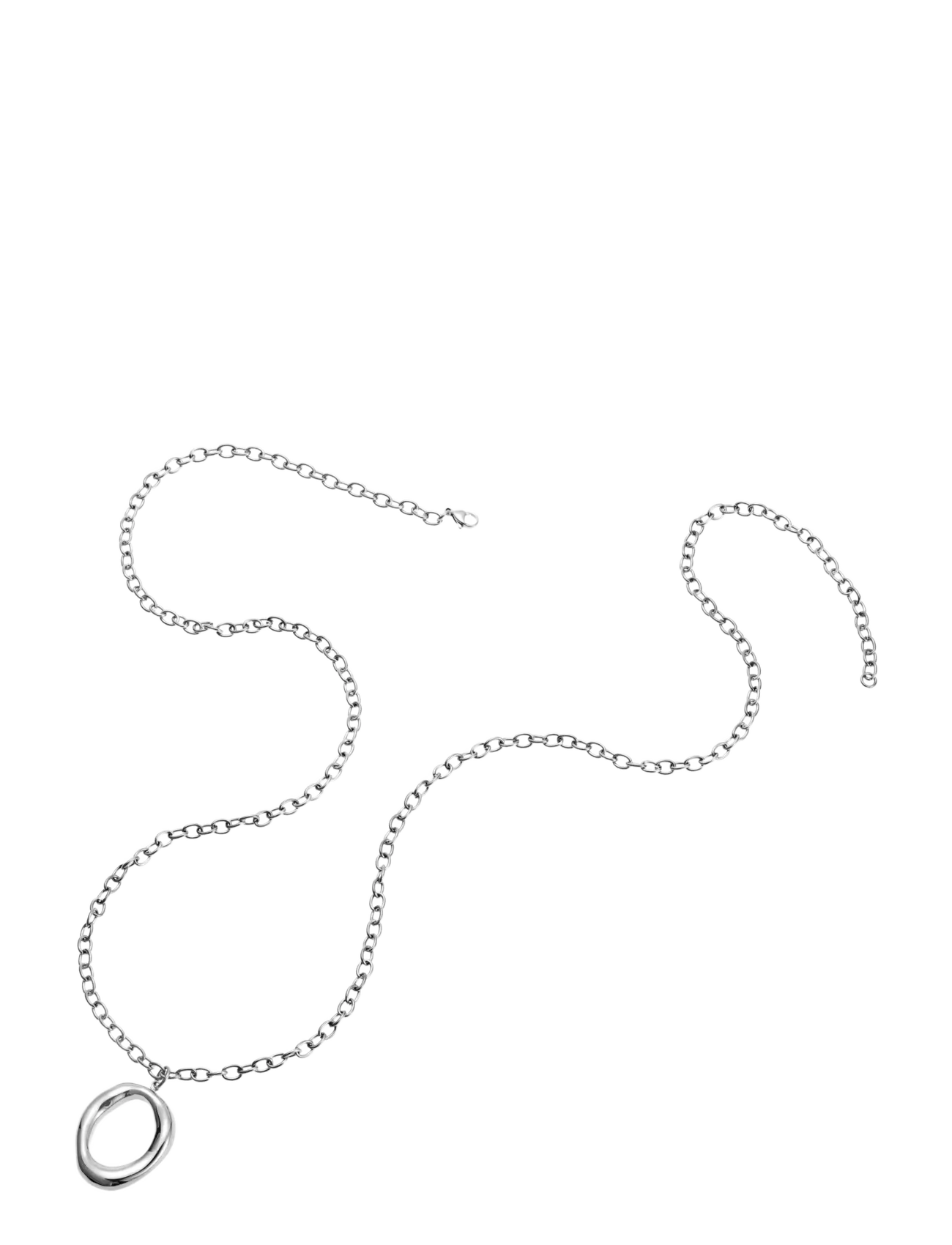 By Jolima - Halo chain necklace - konfirmation - silver - 1