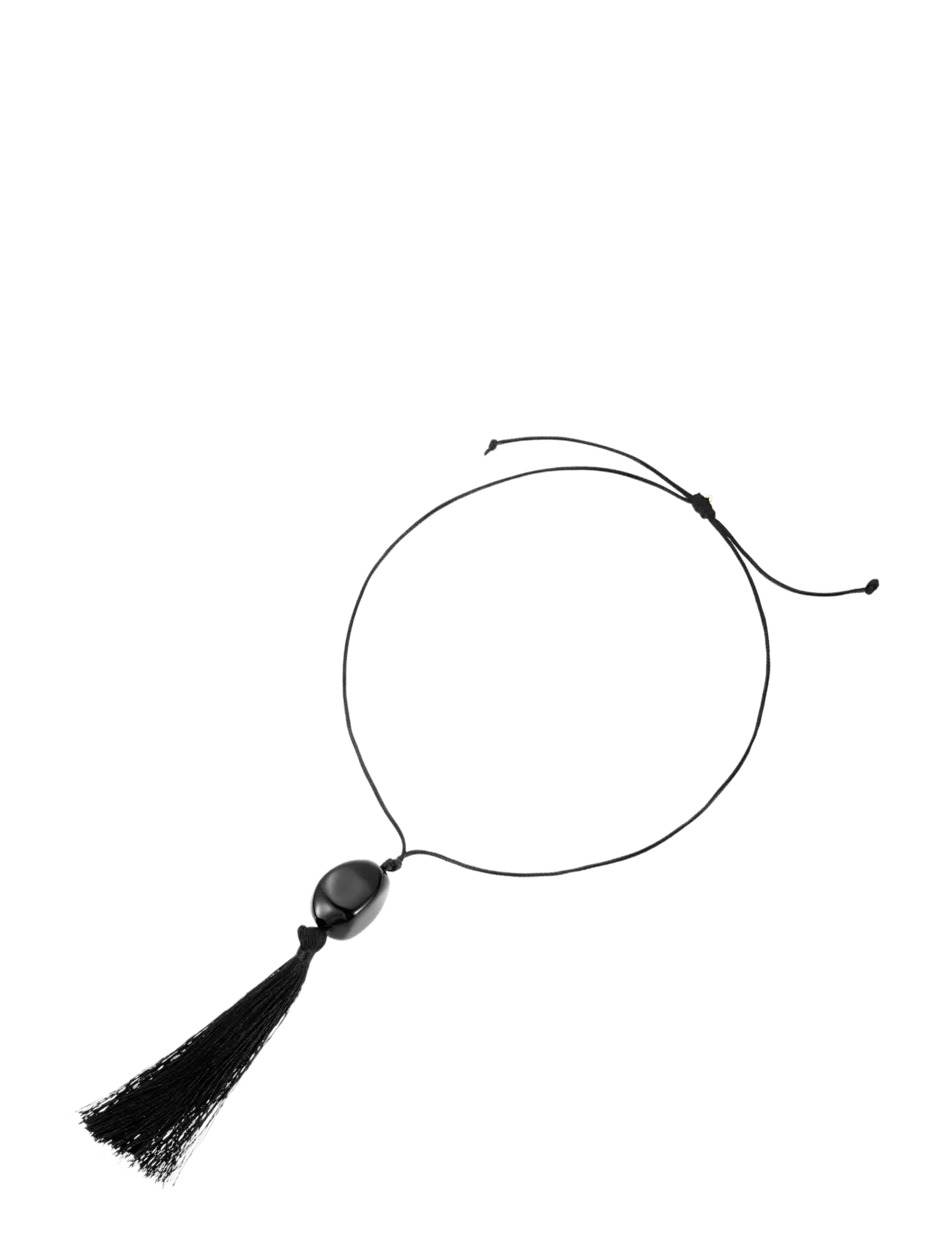 By Jolima - Lucie tassle necklace - statement necklaces - black - 2