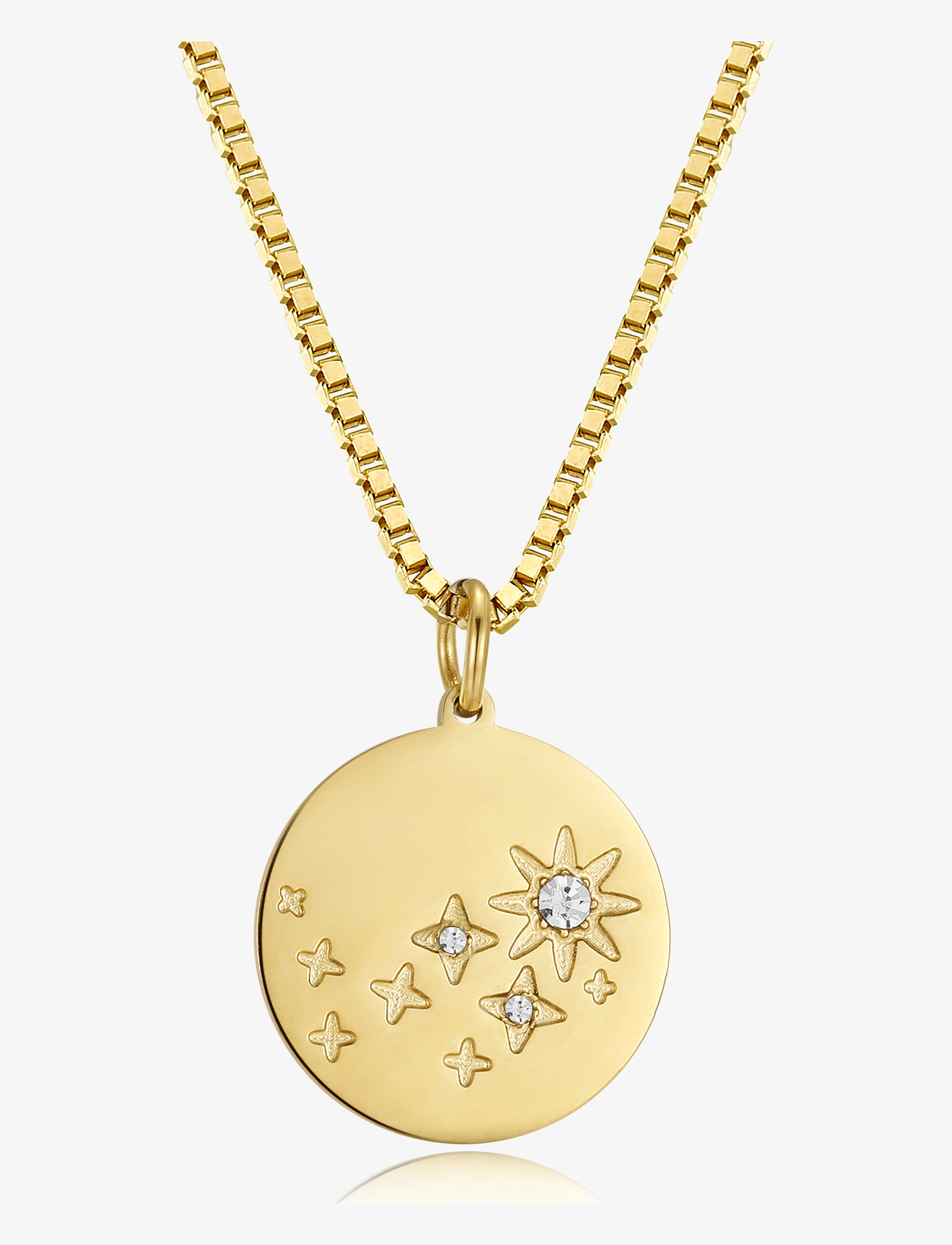 By Jolima - Stardust necklace, gold - gold - 0