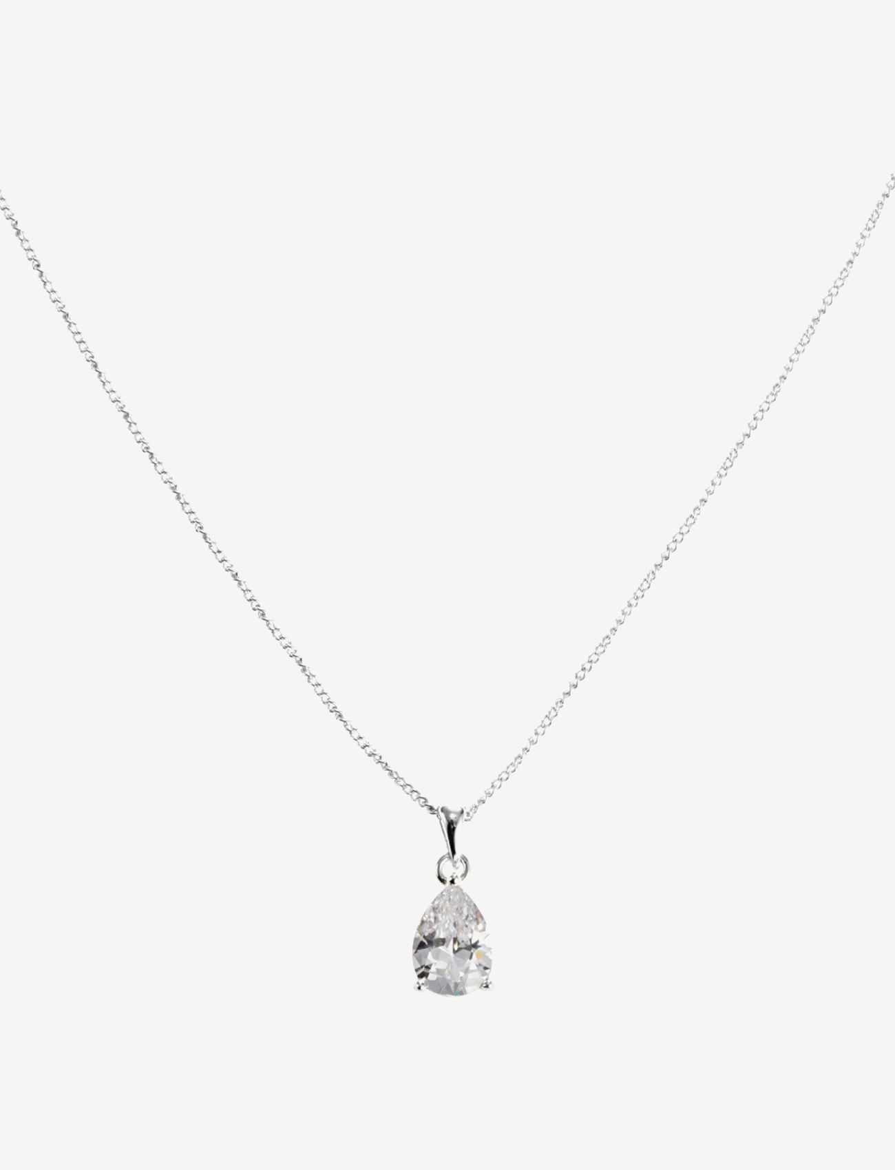 By Jolima - Drop Mini Necklace - silver - 1