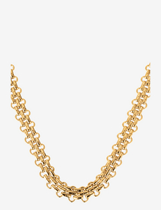 Jackie necklace, gold, By Jolima
