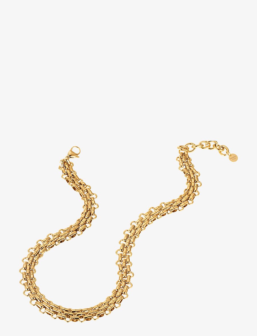 By Jolima - Jackie necklace, gold - colliers chaîne - gold - 2