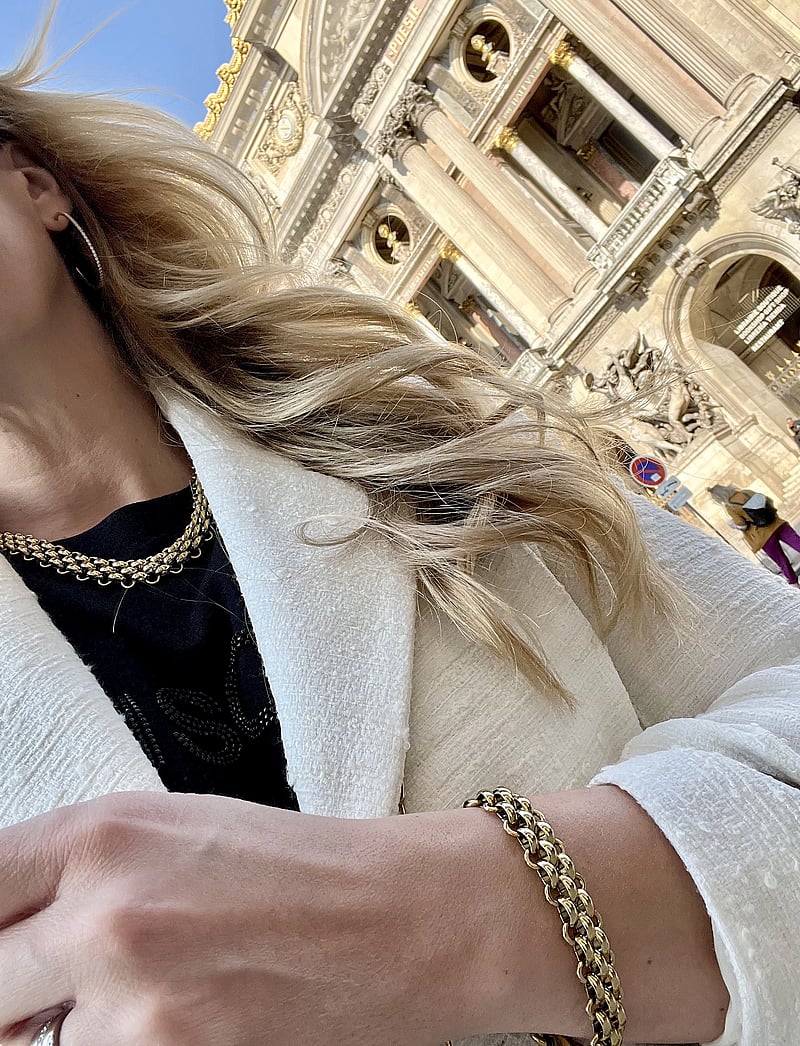 By Jolima - Jackie necklace, gold - konfirmation - gold - 0