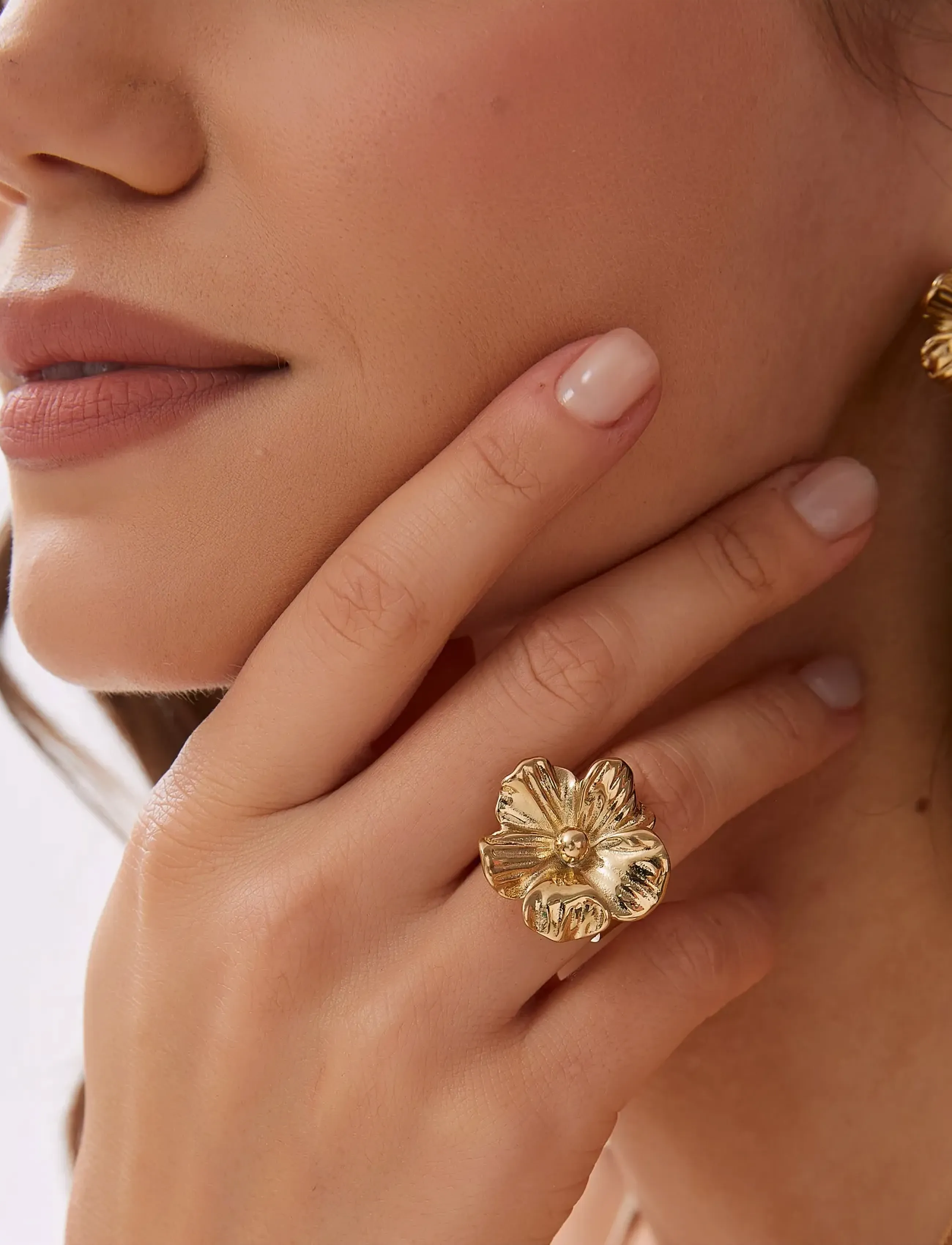 By Jolima - Daisy ring - gold - 2