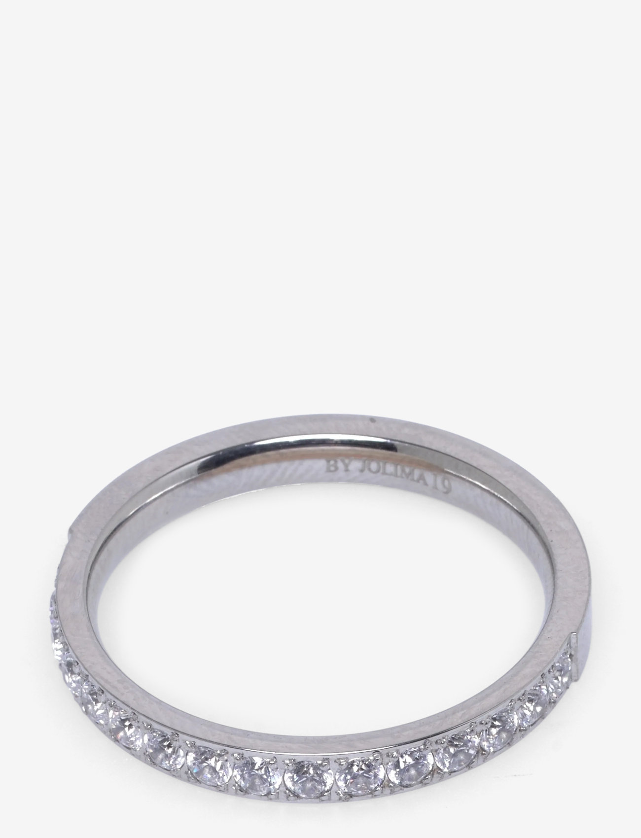 By Jolima - Celine crystal ring - konfirmation - clear/steel - 0