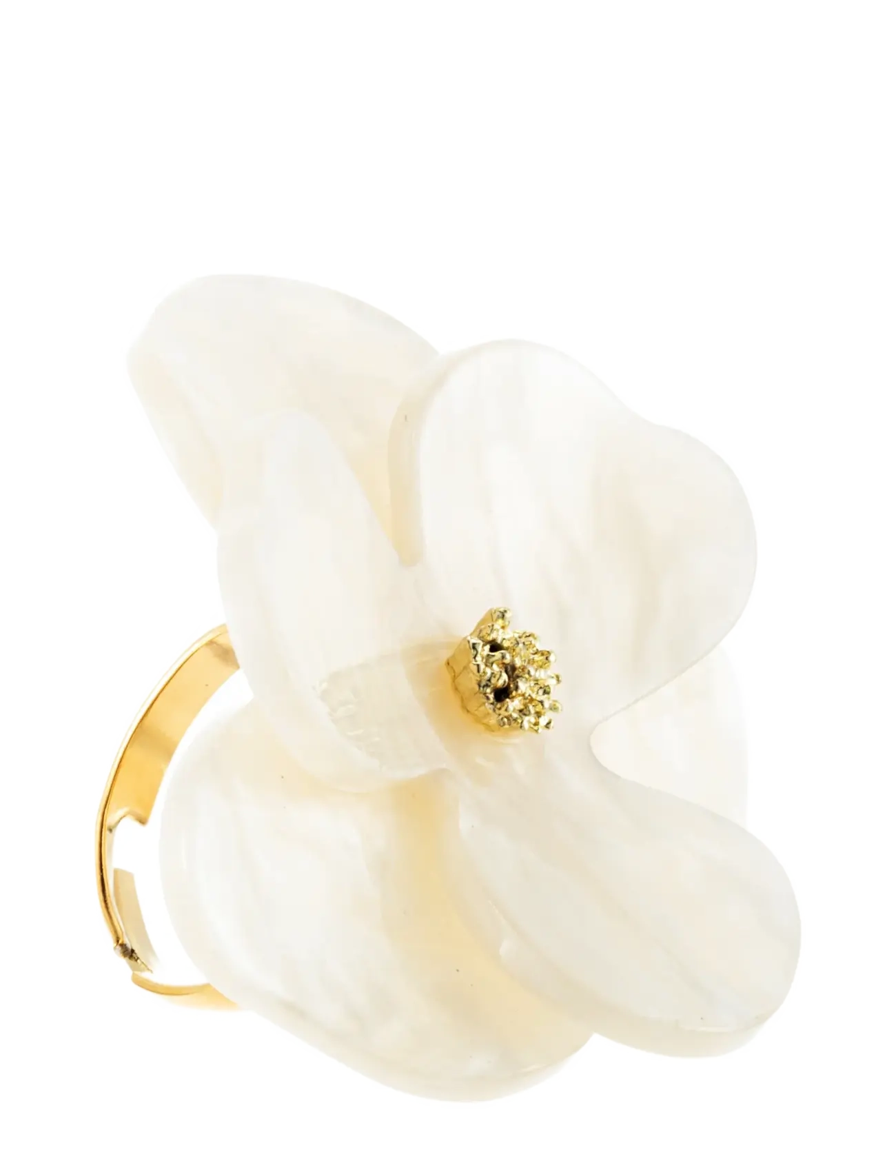 By Jolima Flower dream ring - Mother's day - WHITE / white