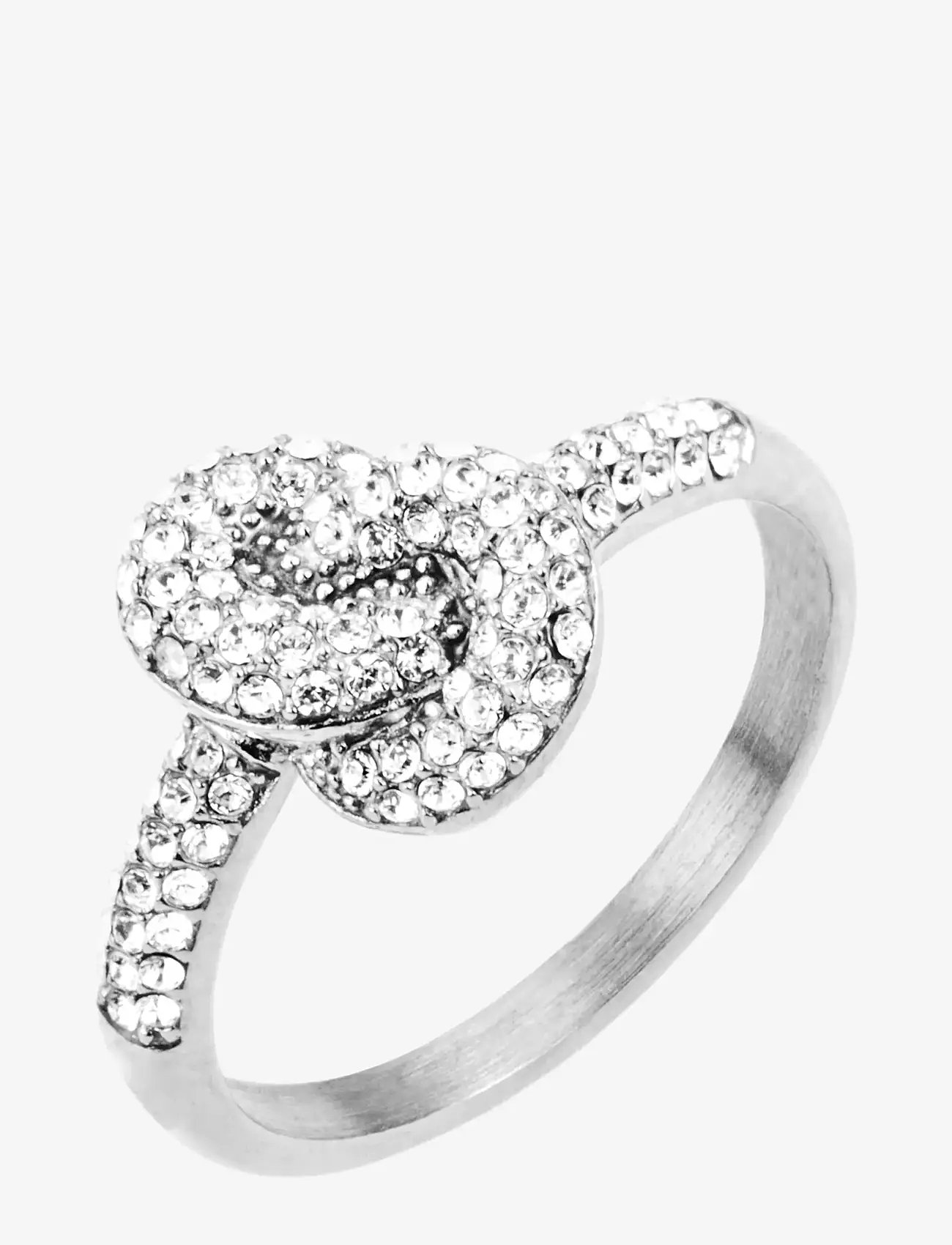 By Jolima - Knot crystal ring - rings - steel - 1