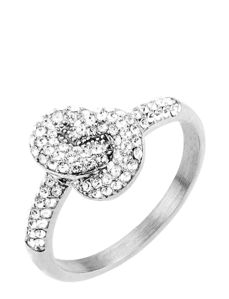 By Jolima - Knot crystal ring - konfirmation - steel - 1