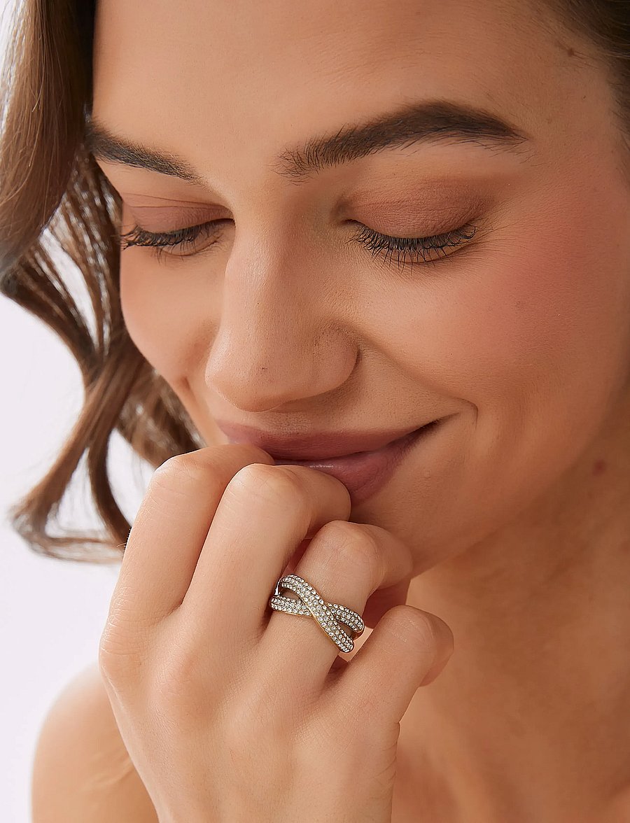 By Jolima - Cross ring - konfirmation - gold - 2