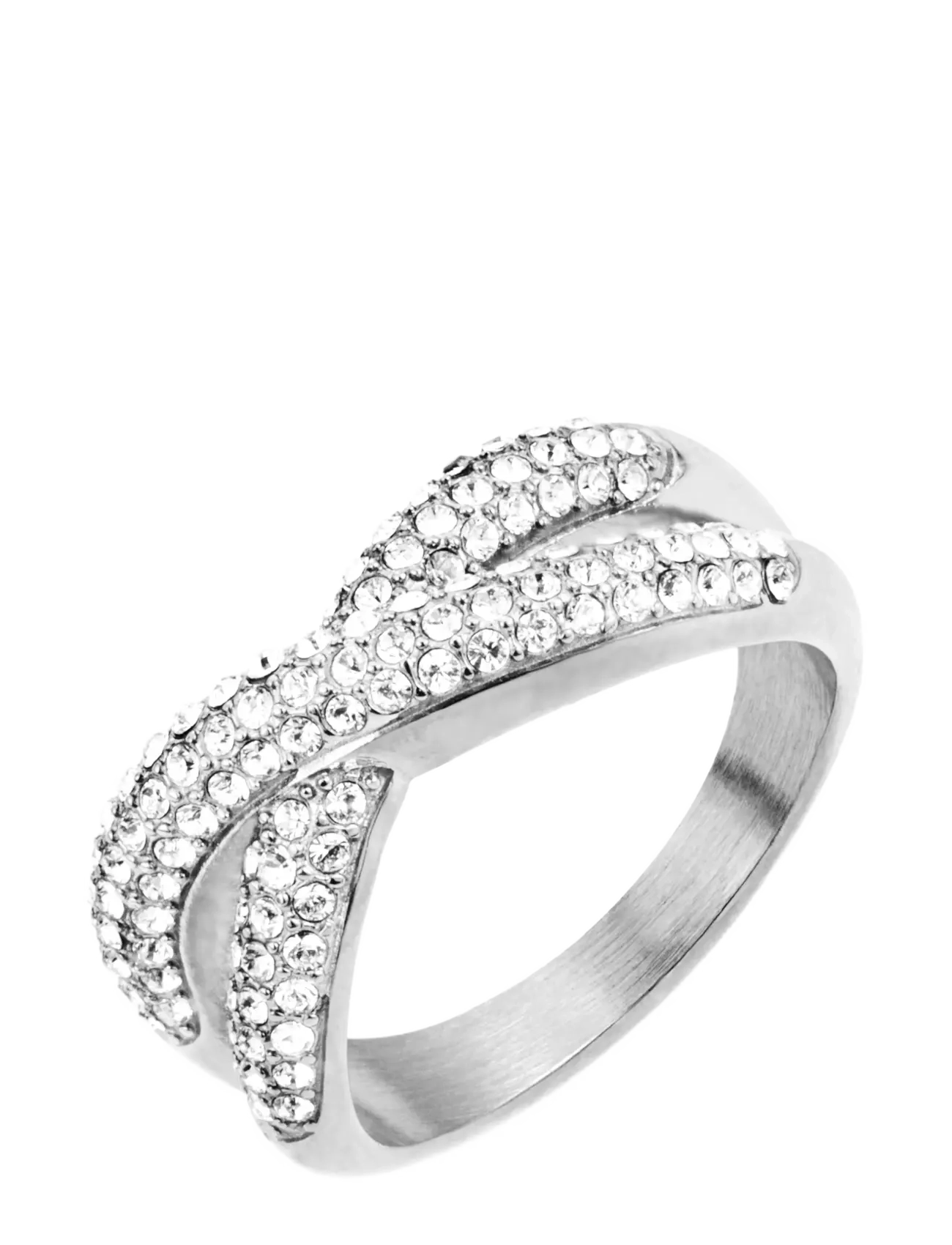 BY JOLIMA Cross Ring Silber - 17 MM - Damen
