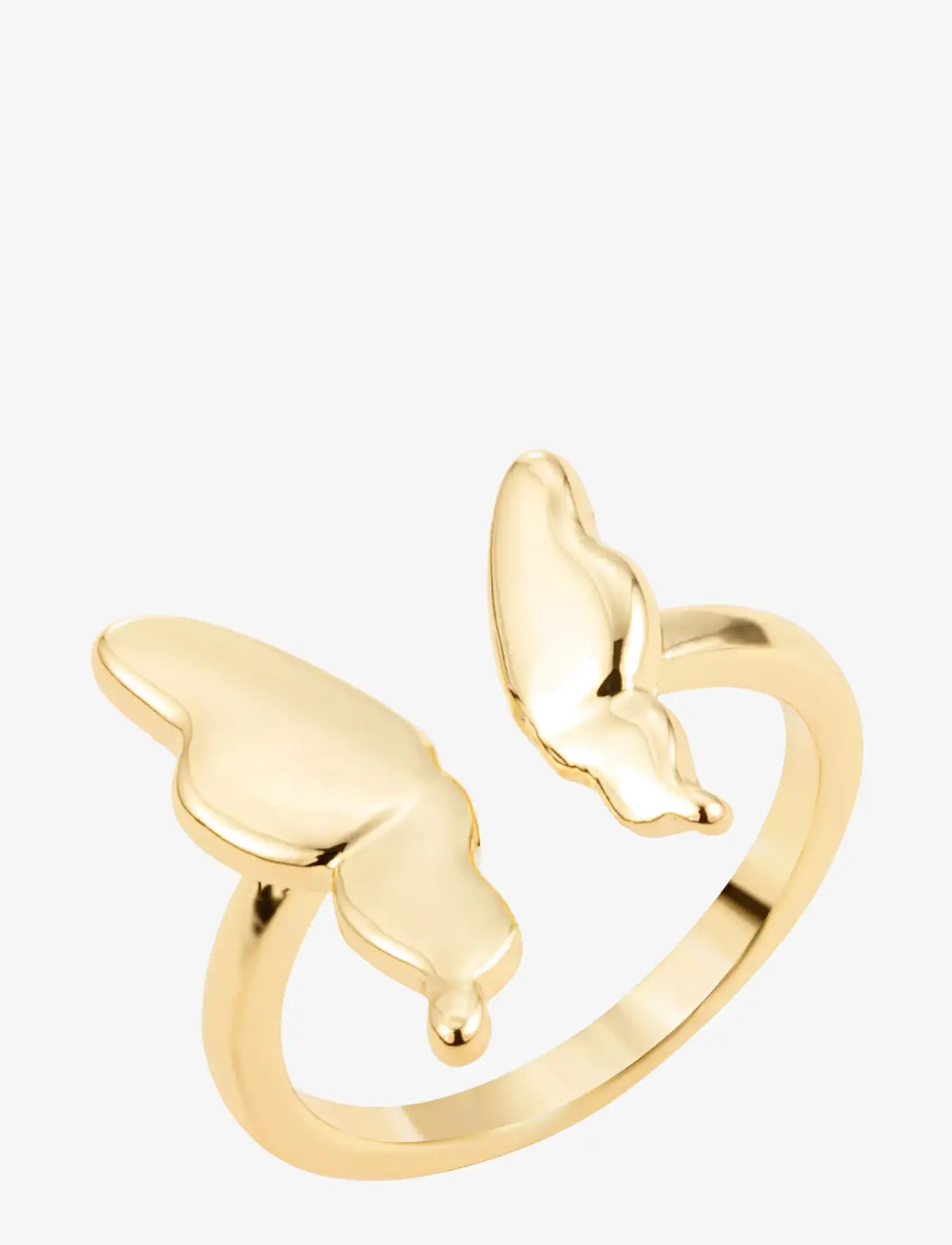 By Jolima - Butterfly ring - konfirmationstøj - gold - 1