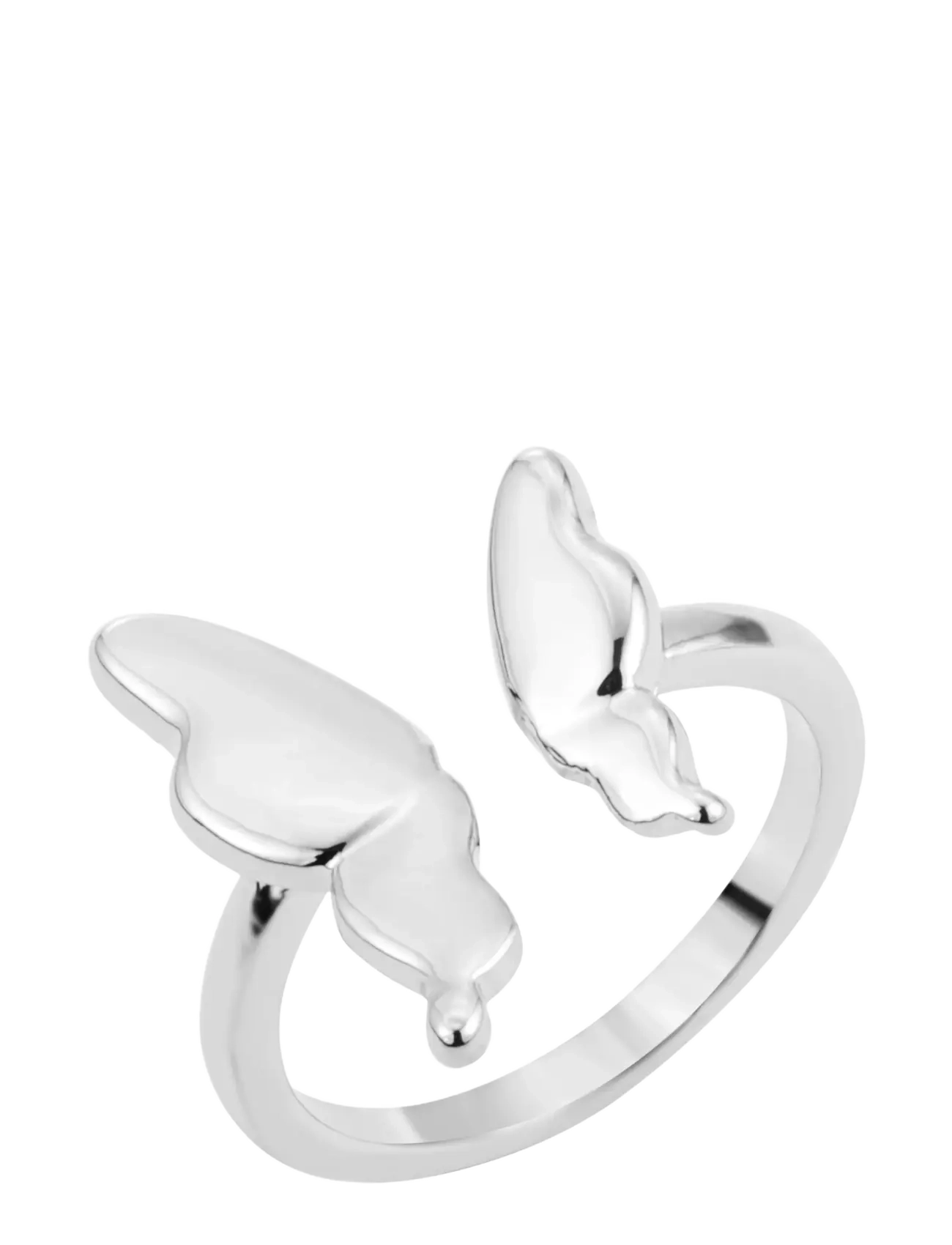By Jolima Butterfly ring - Accessoarer - STEEL / silver
