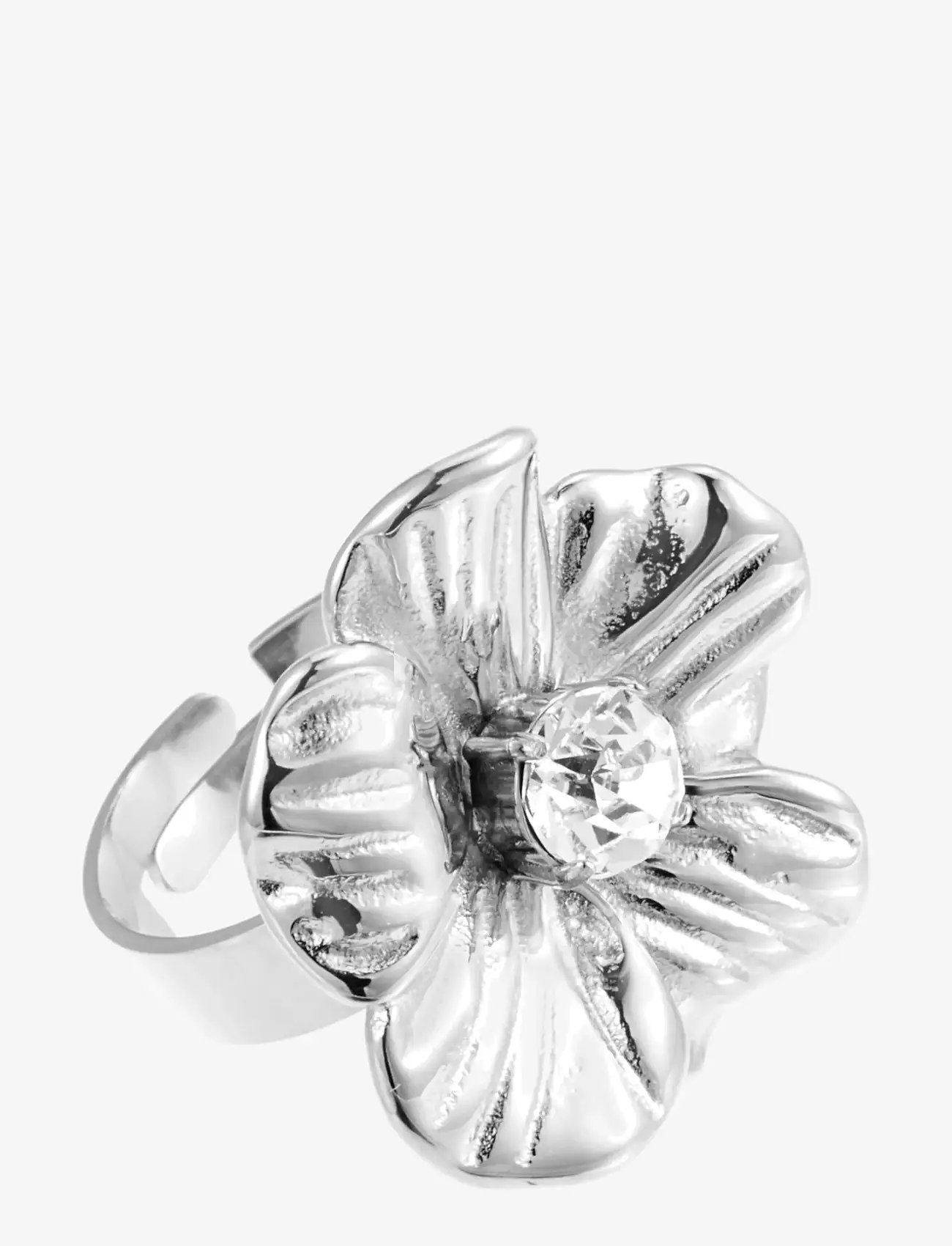 By Jolima - Daisy crystal ring - konfirmation - silver - 1