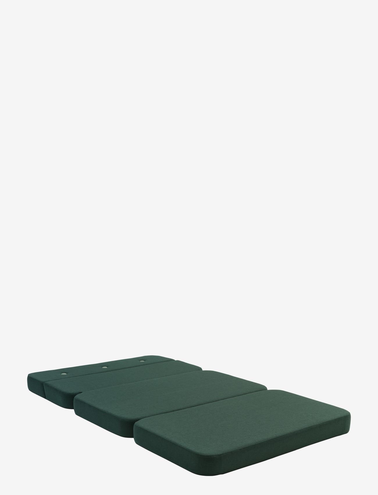By KlipKlap - KK 3 Fold Sofa - Deep green w. light green - deep green w. light green - 3