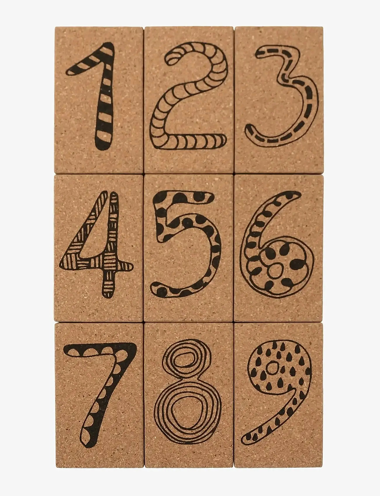 By KlipKlap - By KlipKlap Building Blocks - ehitusklotsid - nature w black - 1