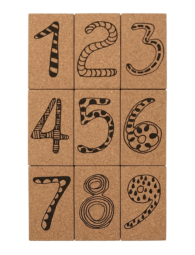 By KlipKlap - By KlipKlap Building Blocks - ehitusklotsid - nature w black - 1