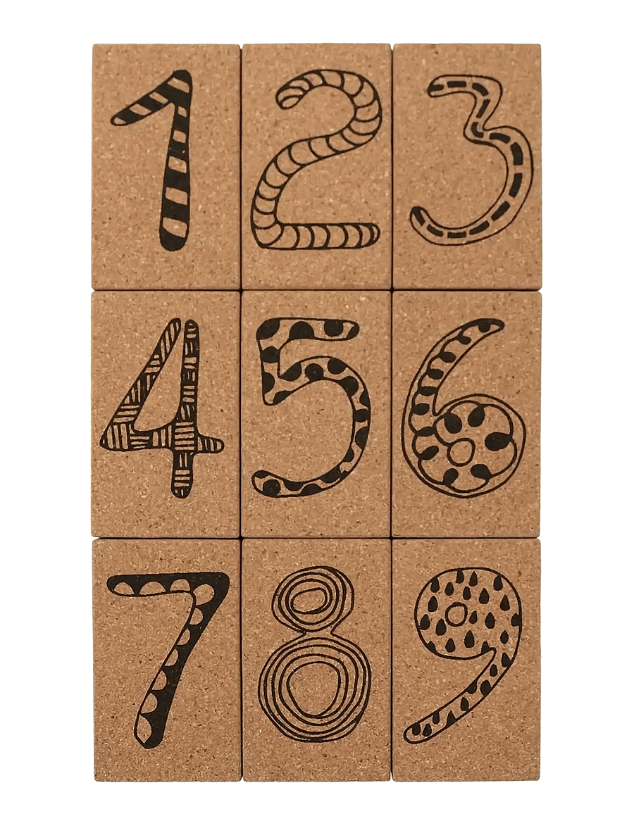 By KlipKlap - By KlipKlap Building Blocks - rakennuspalikat - nature w black - 1