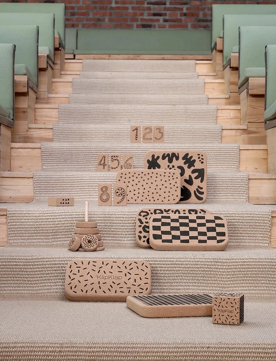 By KlipKlap - By KlipKlap Building Blocks - rakennuspalikat - nature w black - 4