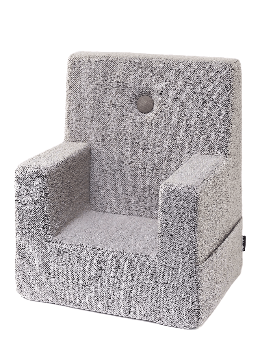 By KlipKlap - By KlipKlap KK Kids Chair - Sand bouclé w. sand - poufs & lehnstühle - sand w. sand - 1