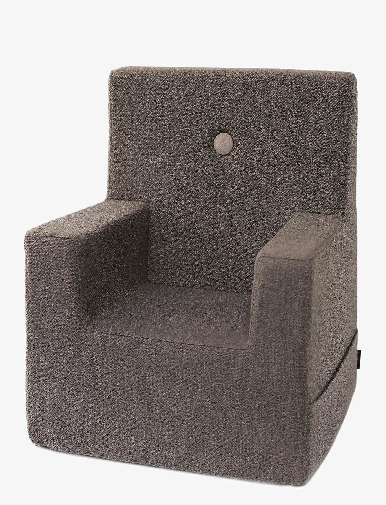 By KlipKlap - By KlipKlap KK Kids Chair XL - Brown bouclé w. sand - stühle & hocker - brown w. sand - 1