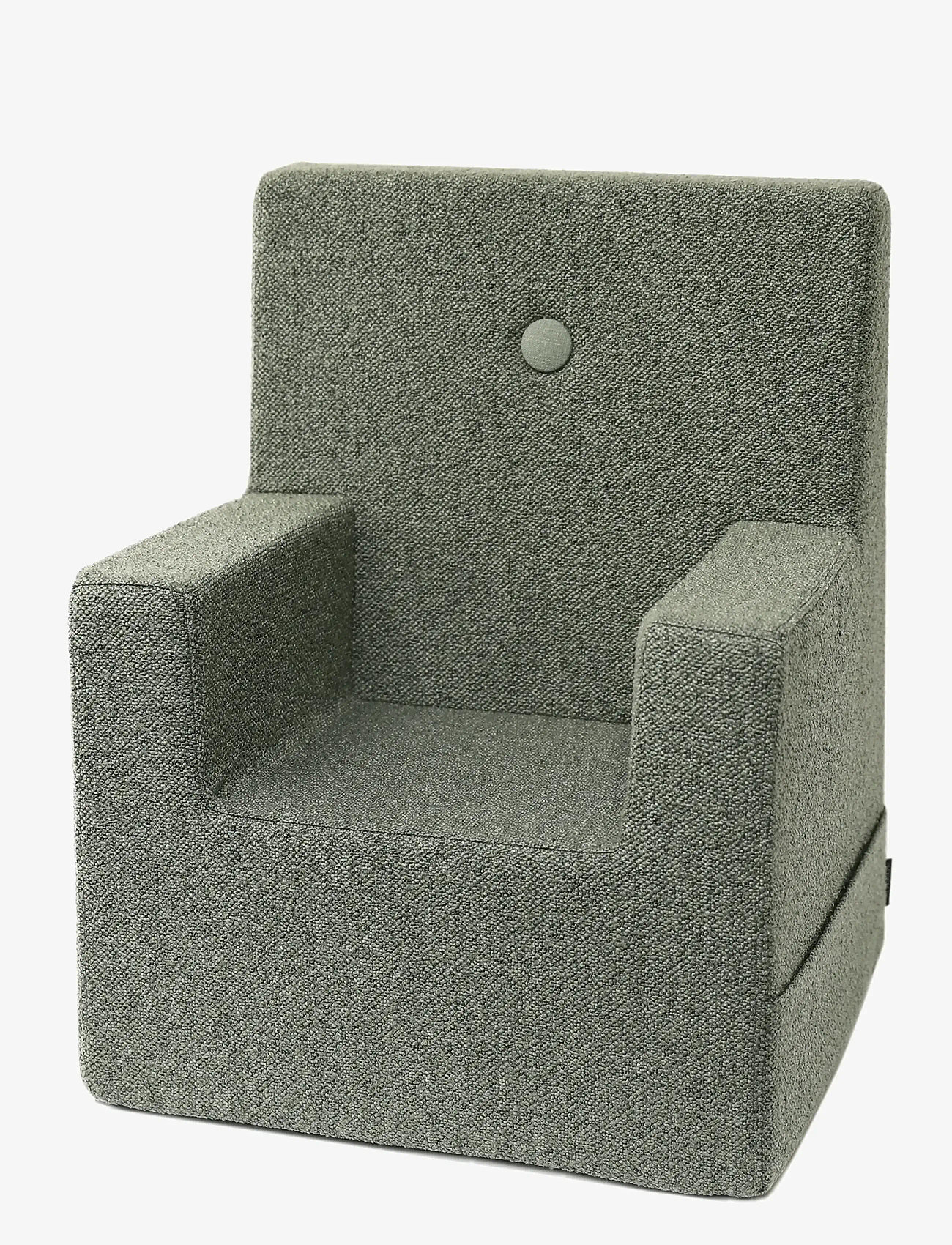 By KlipKlap - By KlipKlap KK Kids Chair XL - Dusty green bouclé w. light green - stühle & hocker - dusty green w. light green - 1