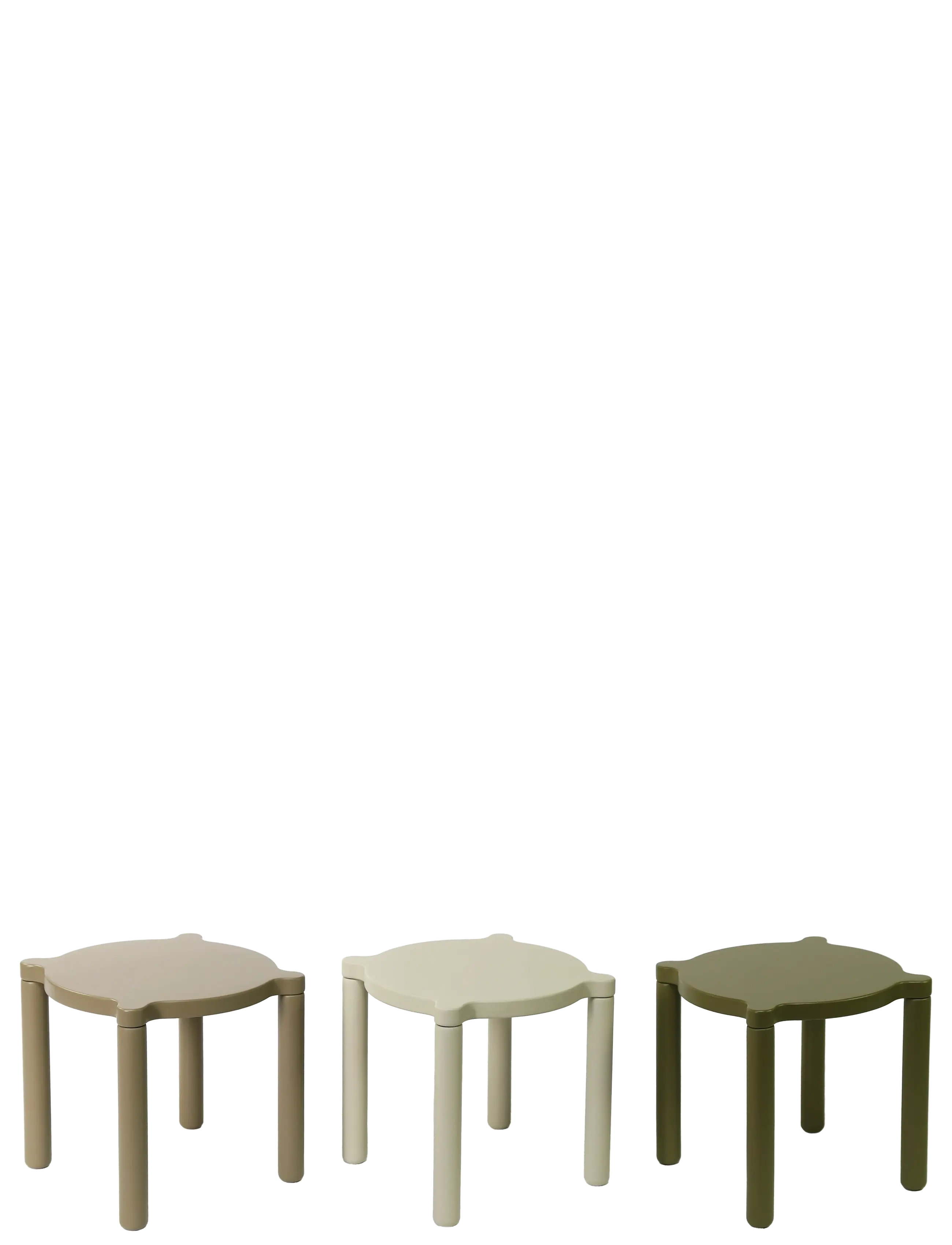 By KlipKlap - By KlipKlap Stacking Stool - Olive Green - toolid ja pingid - olive green - 1
