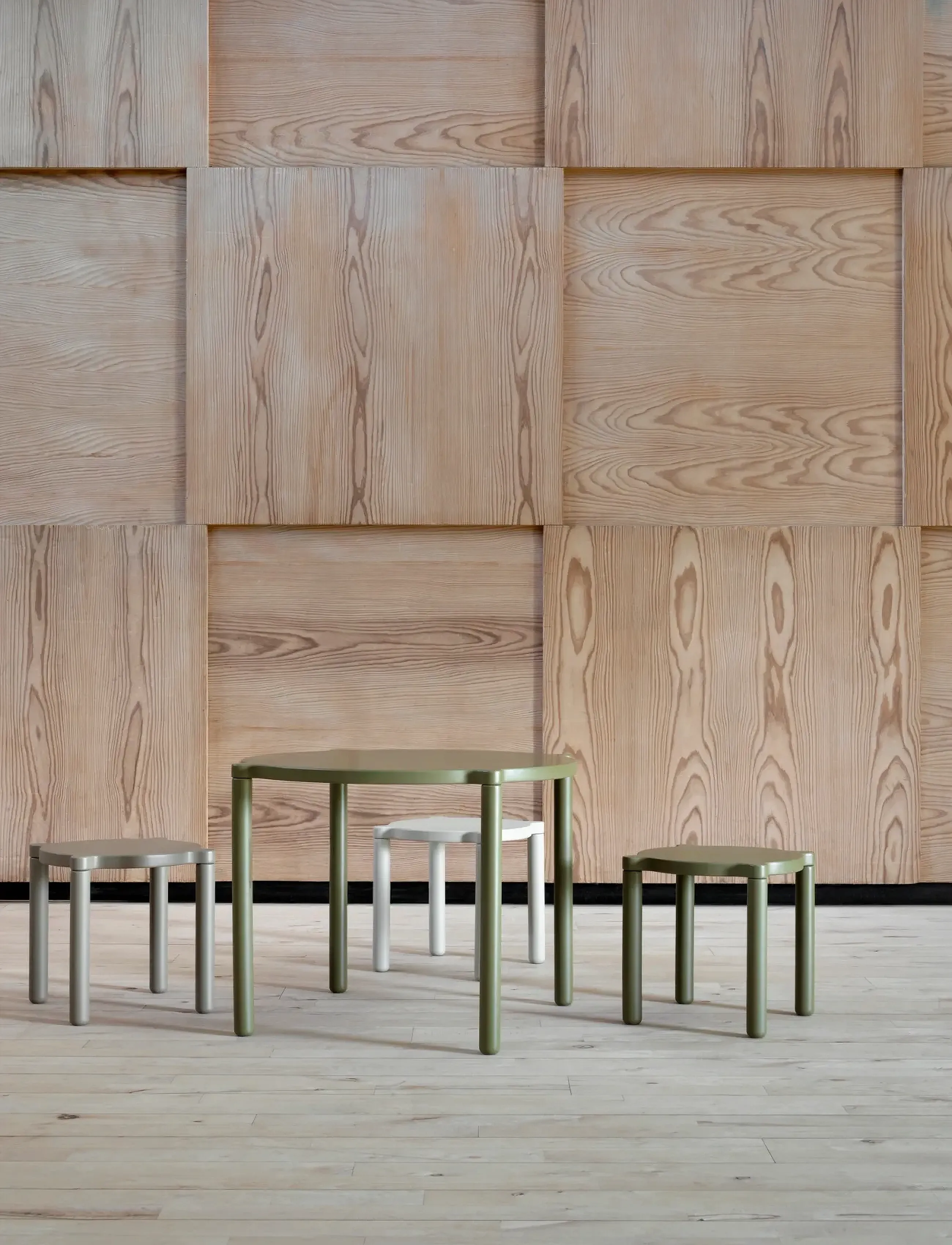 By KlipKlap - By KlipKlap Stacking Stool - Olive Green - toolid ja pingid - olive green - 5