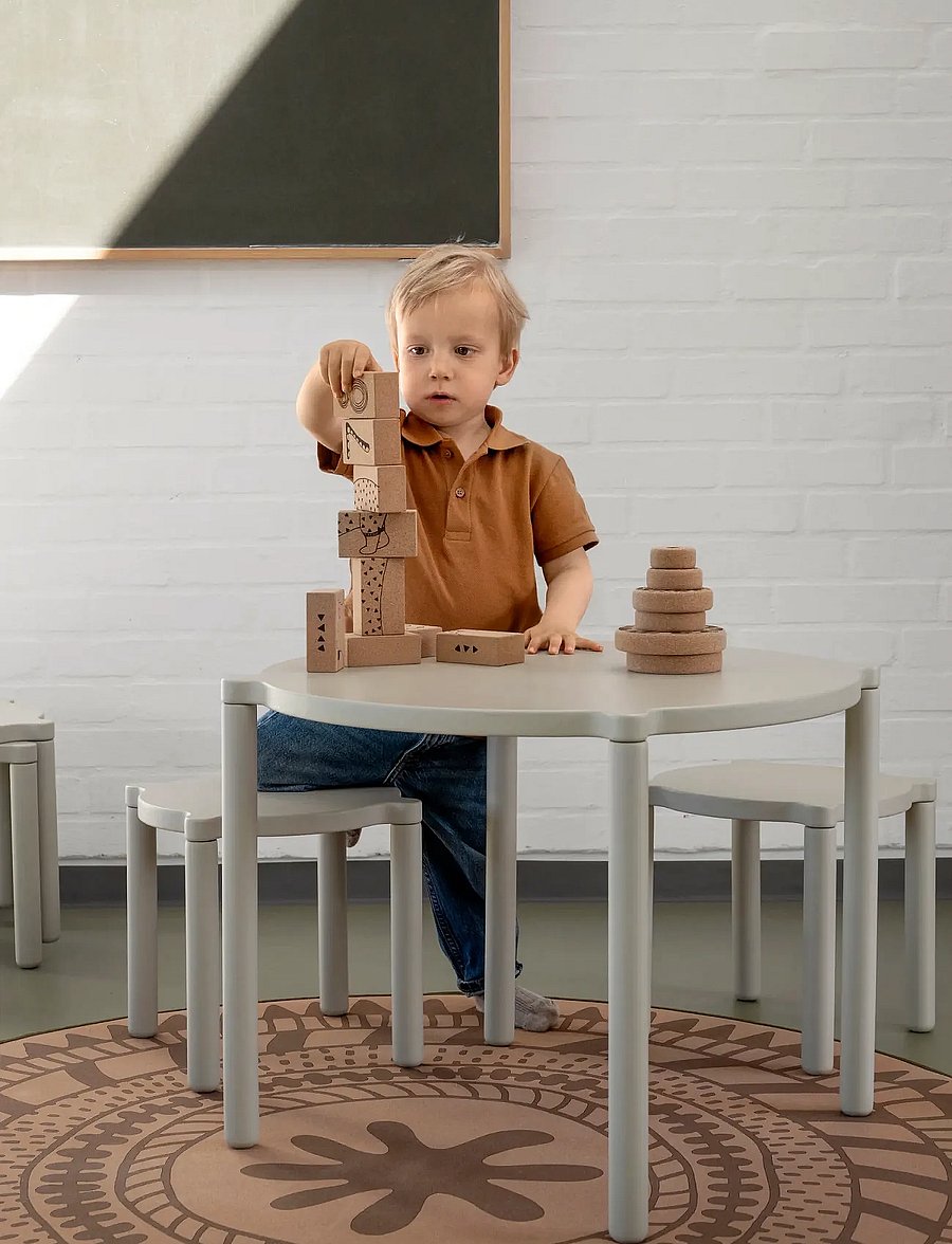 By KlipKlap - By KlipKlap Stacking Table Sand-Grey - lauad - sand-grey - 2